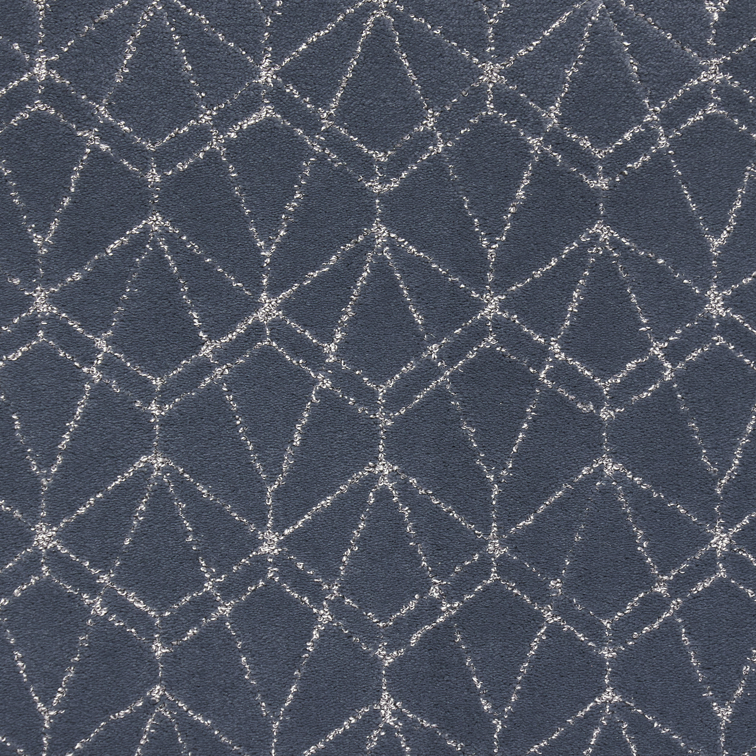 Vireo Geometric Custom Rug | Navy