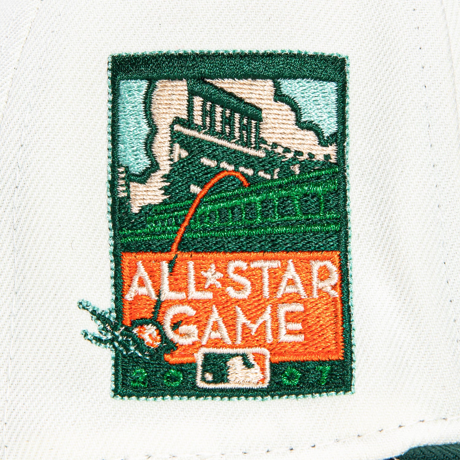 New Era 59Fifty San Francisco Giants 2007 All Star Game Patch G Hat - White, Green