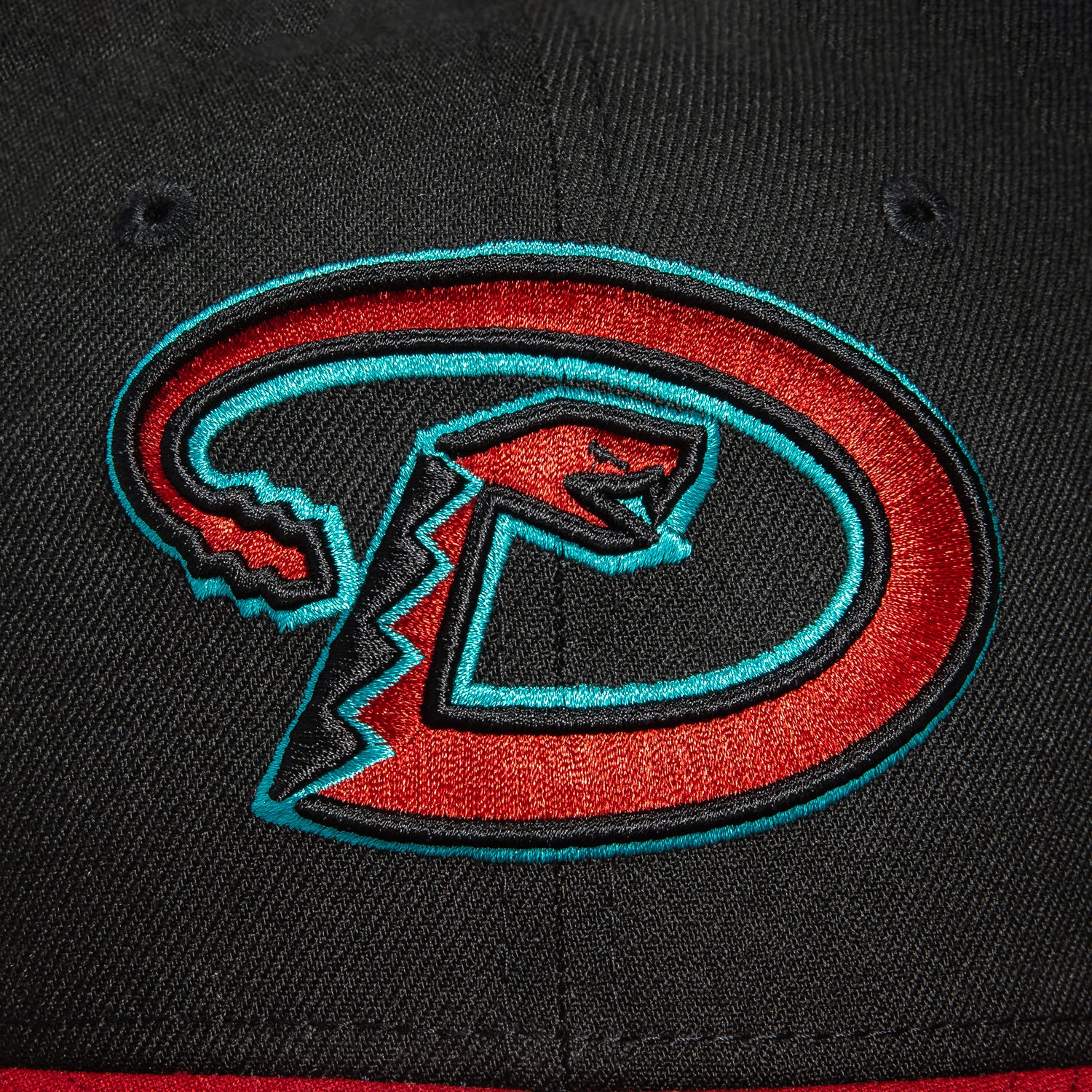 New Era 59Fifty Authentic Collection Arizona Diamondbacks 2024 Road D Hat - Black, Cardinal