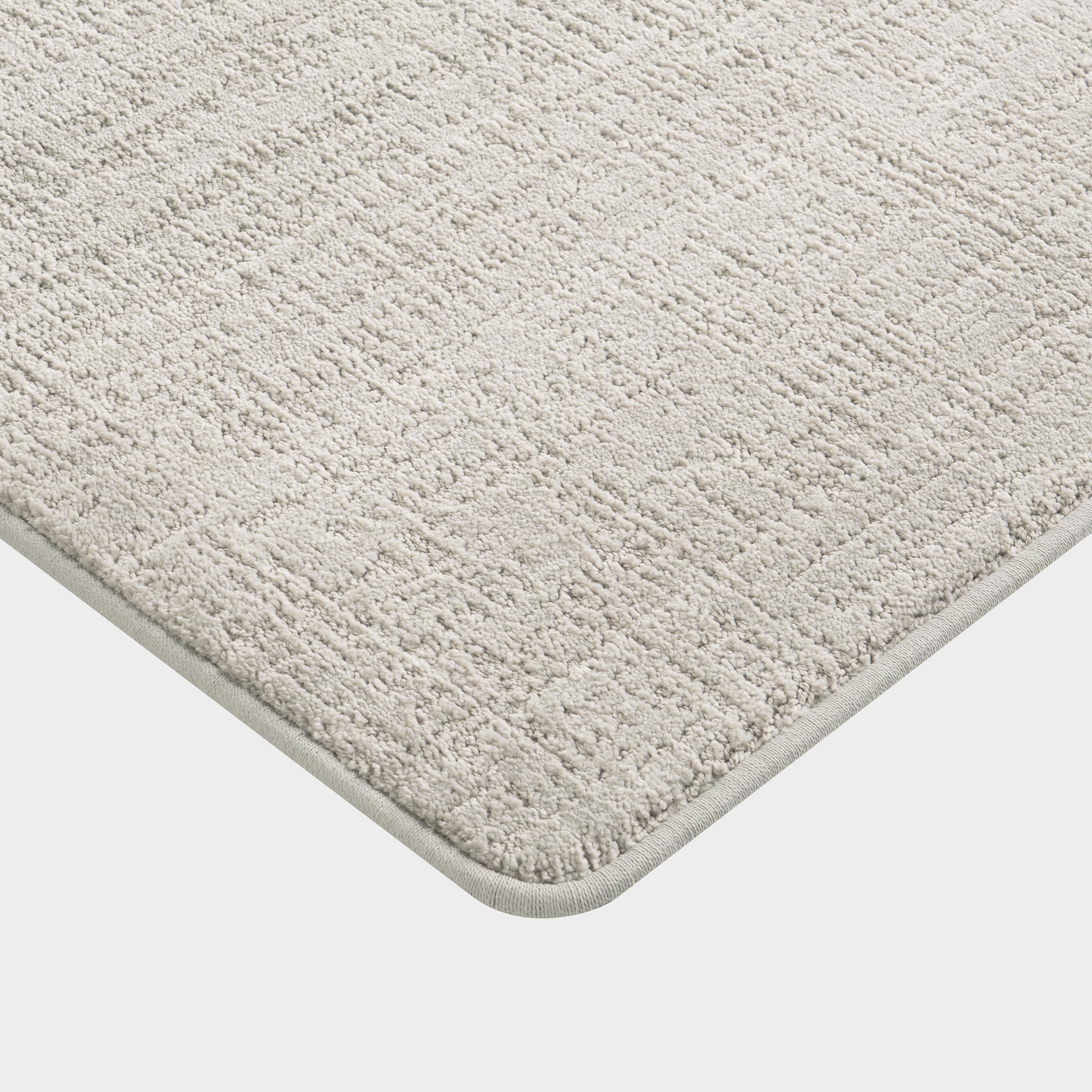 Mockingbird Textured Custom Sample Rug | Grey Beige