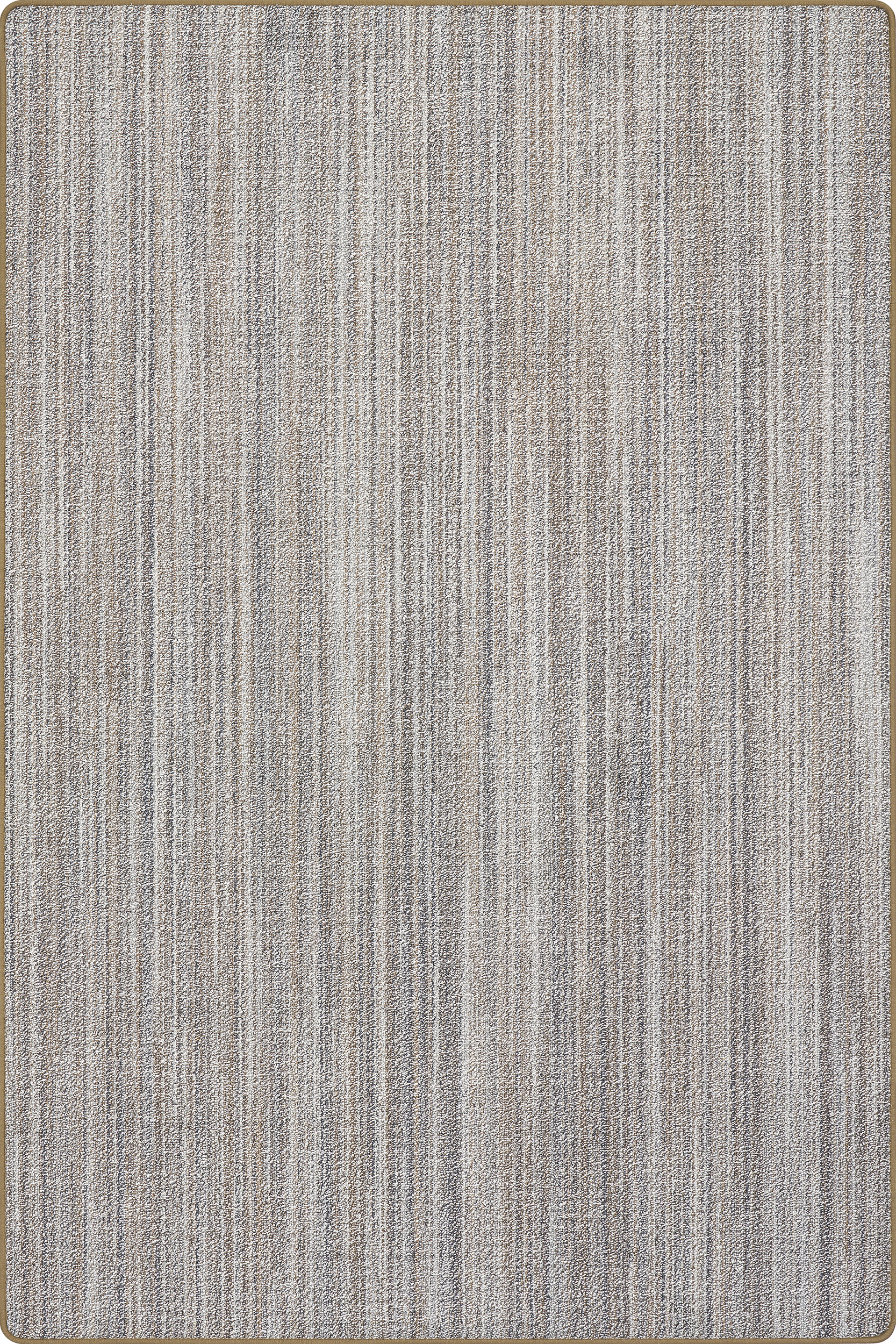 Meadowlark Looped Custom Rug | Grey Multicolor