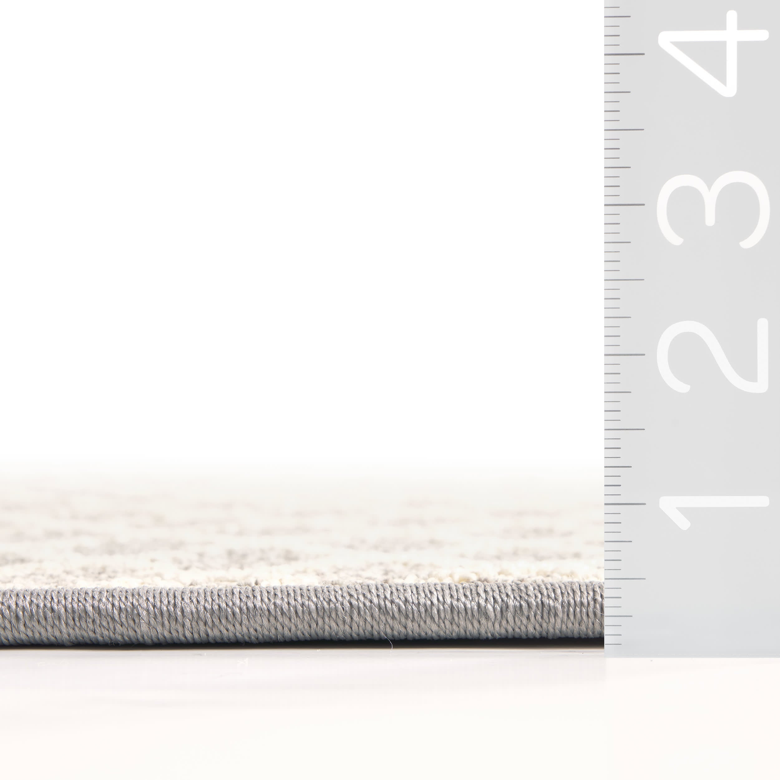 Kittiwake Micro-Trellis Custom Sample Rug | Grey