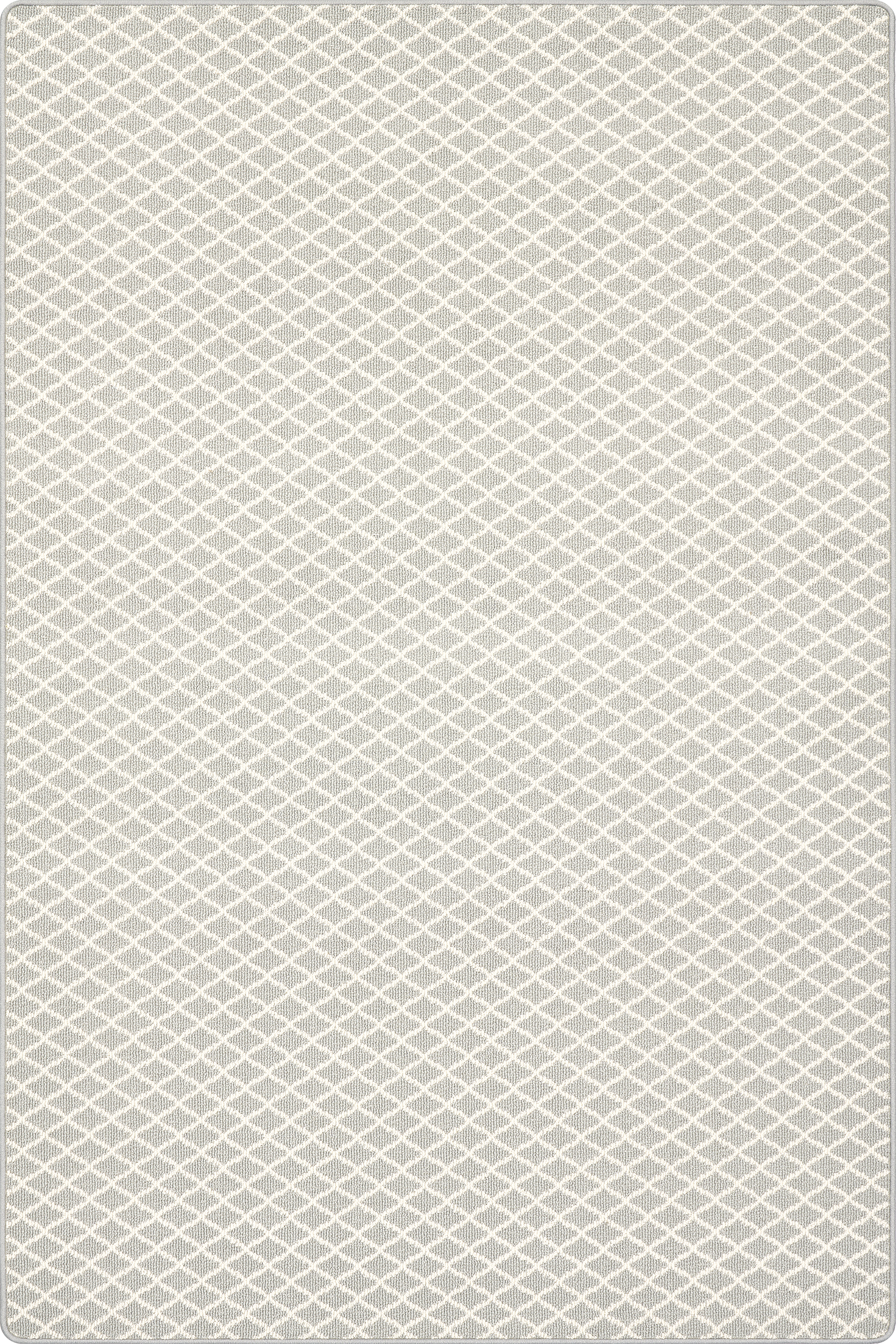 Kittiwake Micro-Trellis Custom Rug | Grey