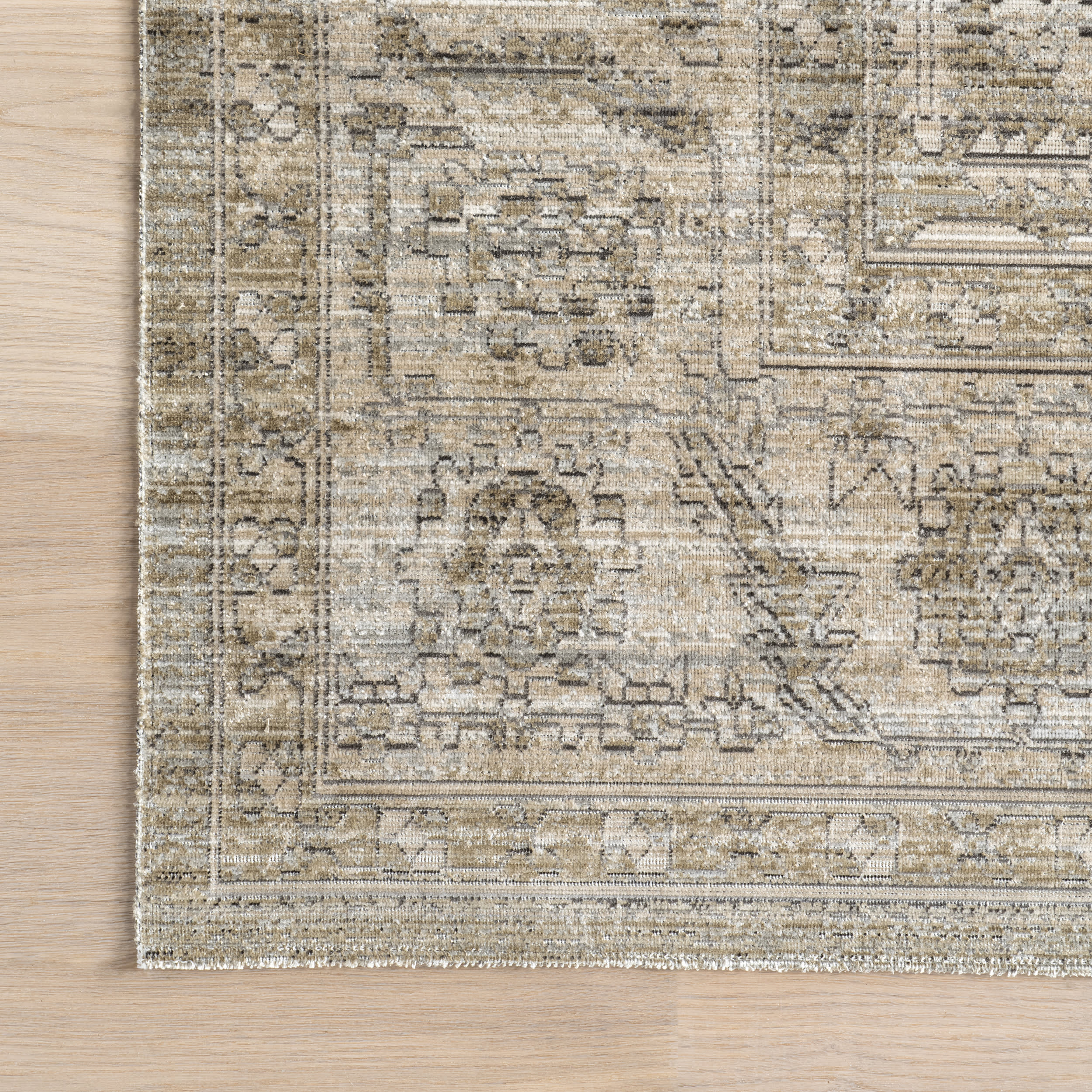 Kailani Indoor/Outdoor Washable Rug | Light Grey