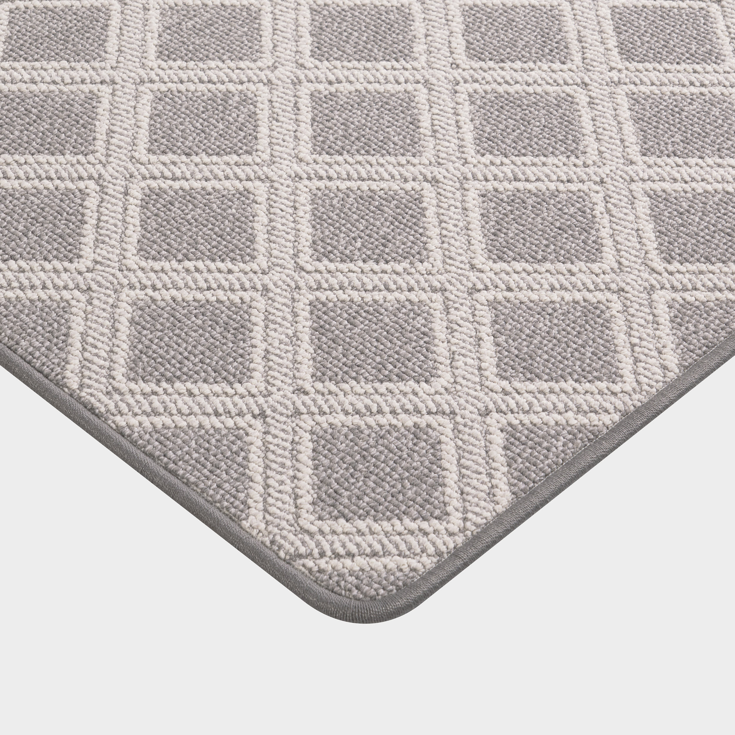 Swift Trellis Custom Sample Rug | Grey