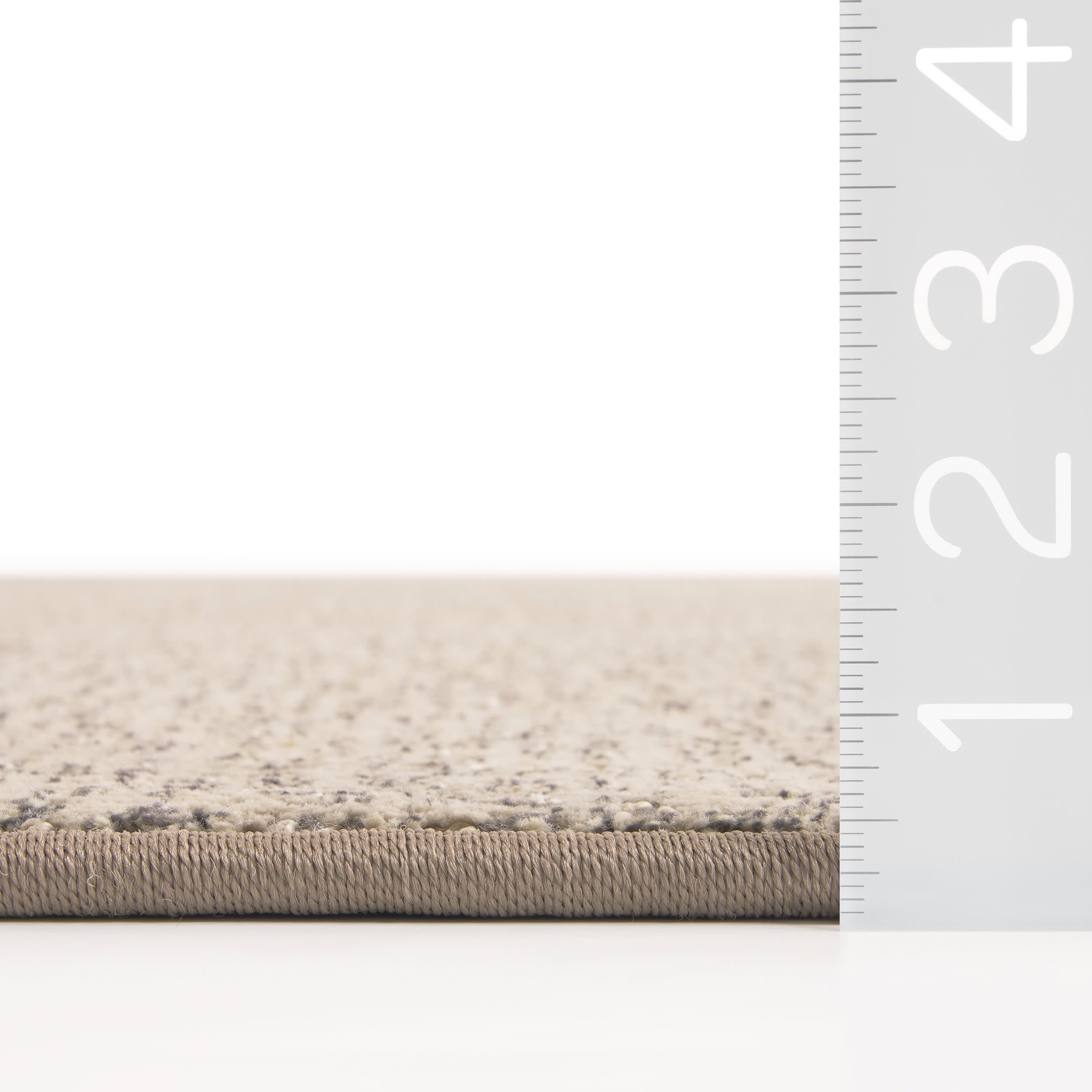 Eider Micro-Crosshatch Custom Sample Rug | Taupe