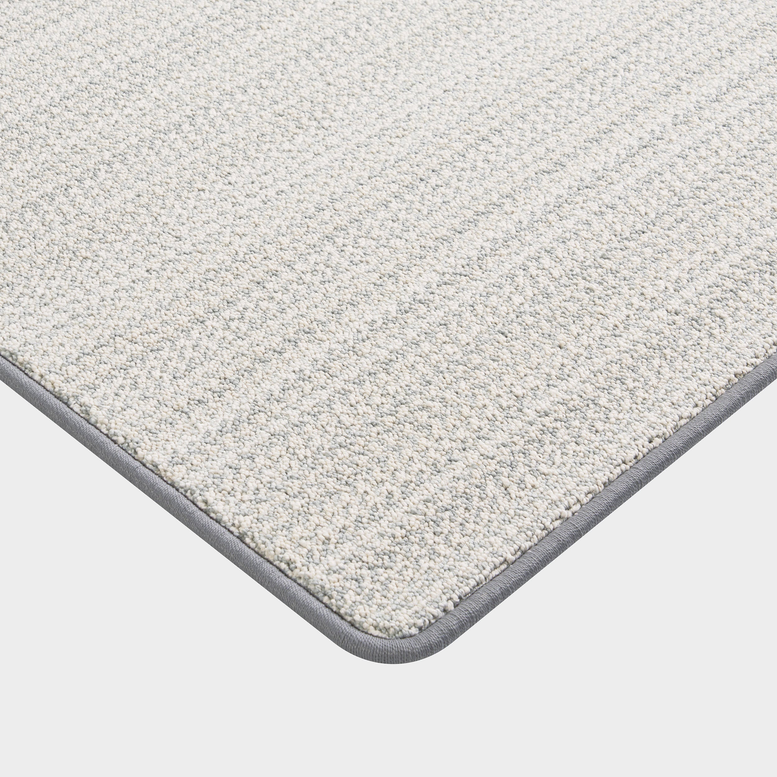 Martin Micro-Chevron Custom Rug | Silver