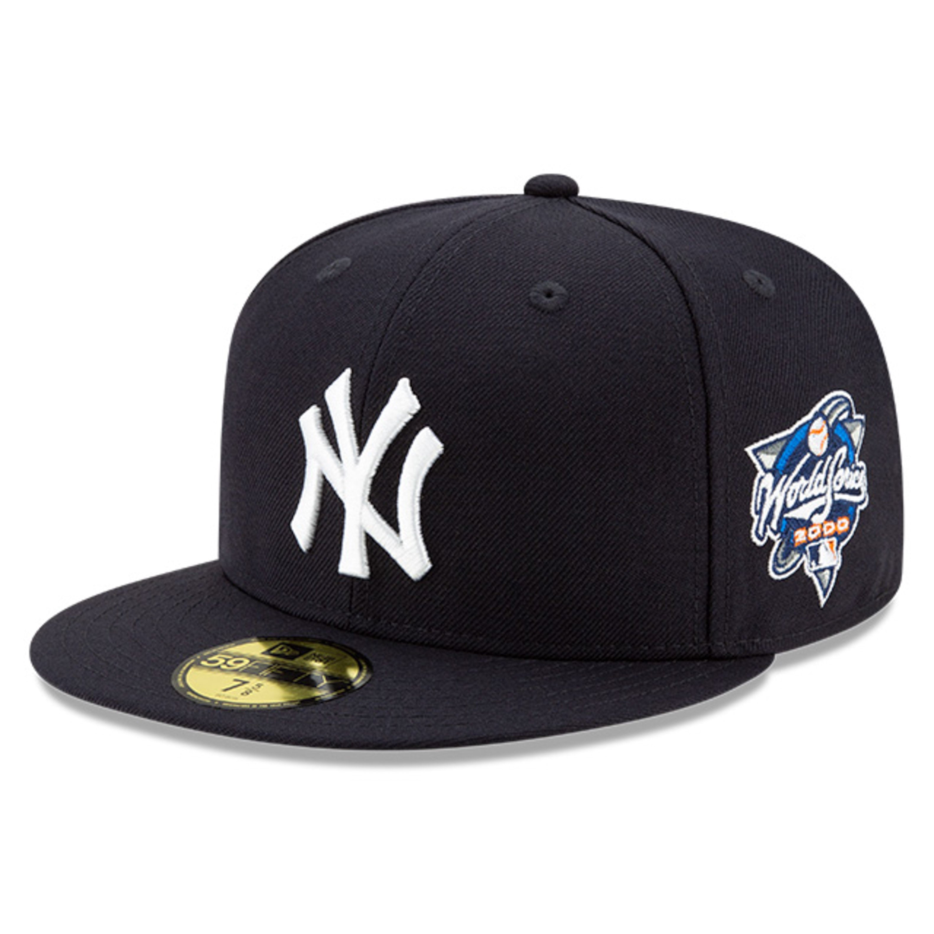 New Era 59Fifty New York Yankees 2000 World Series Patch Hat - Navy