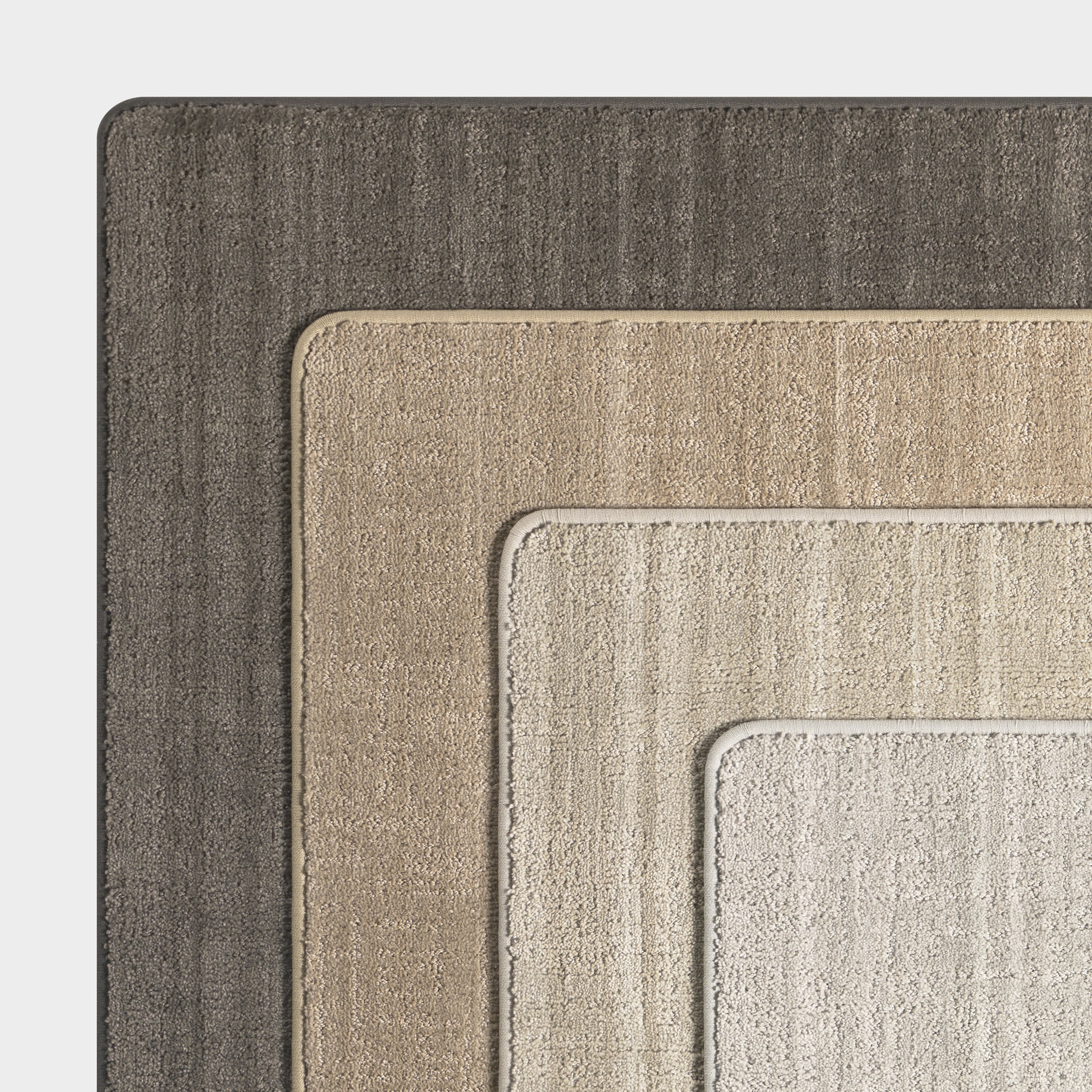 Mockingbird Textured Custom Sample Rug | Light Brown