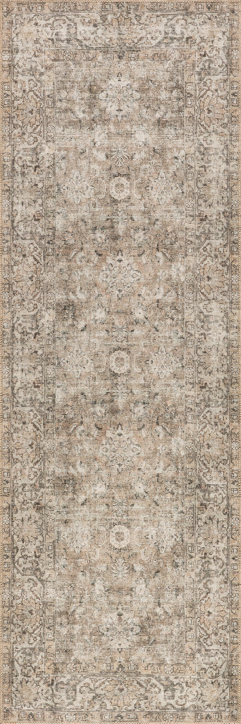 Westfield Antiqued Jute-Blend Rug | Dark Beige