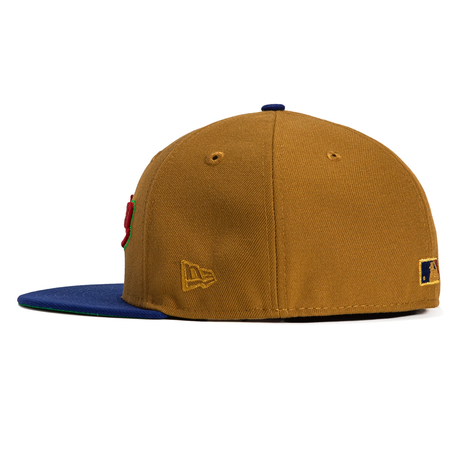 New Era 59Fifty Houston Astros 45 Years Patch Word Hat - Gold, Royal