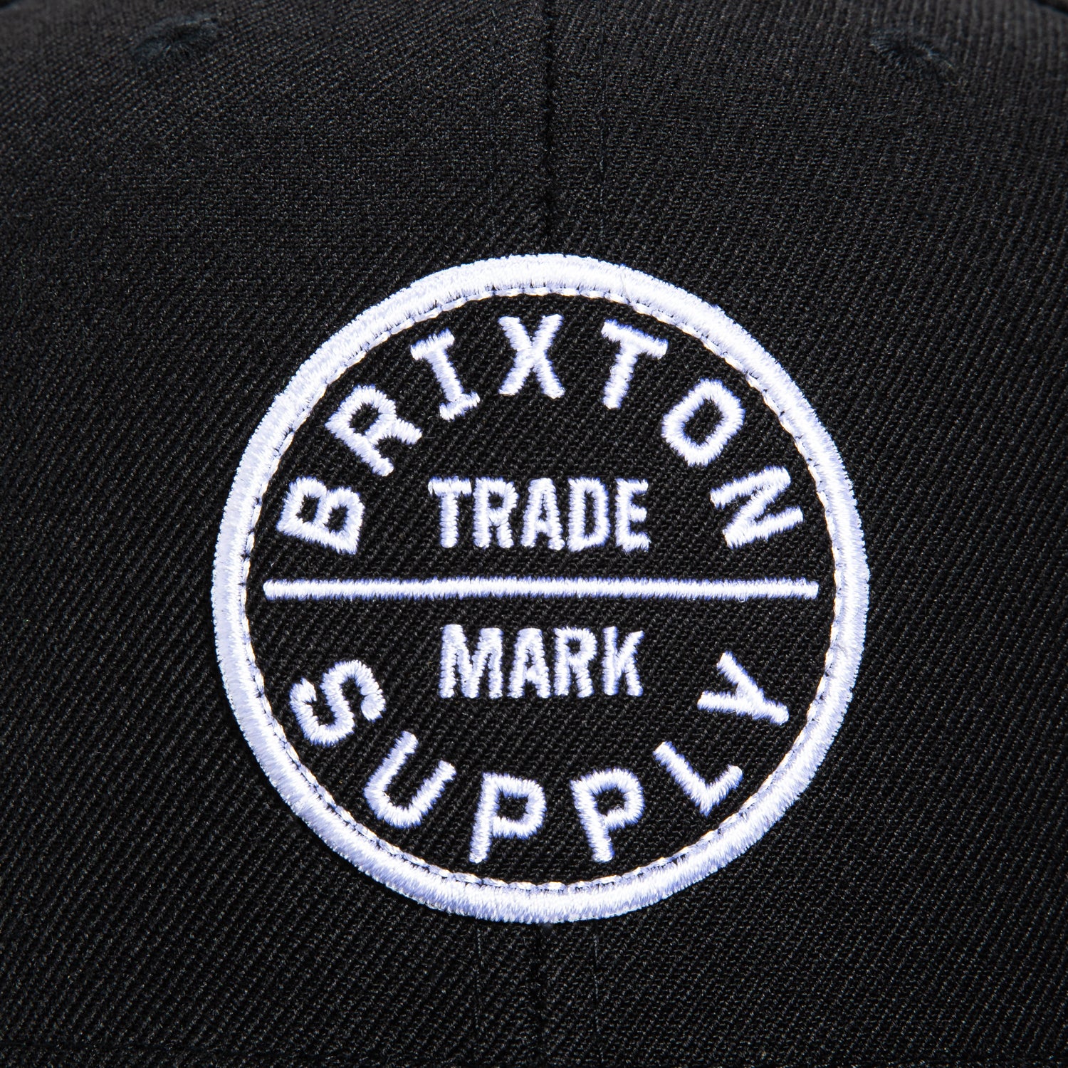 Brixton Oath lll Snapback Hat - Black