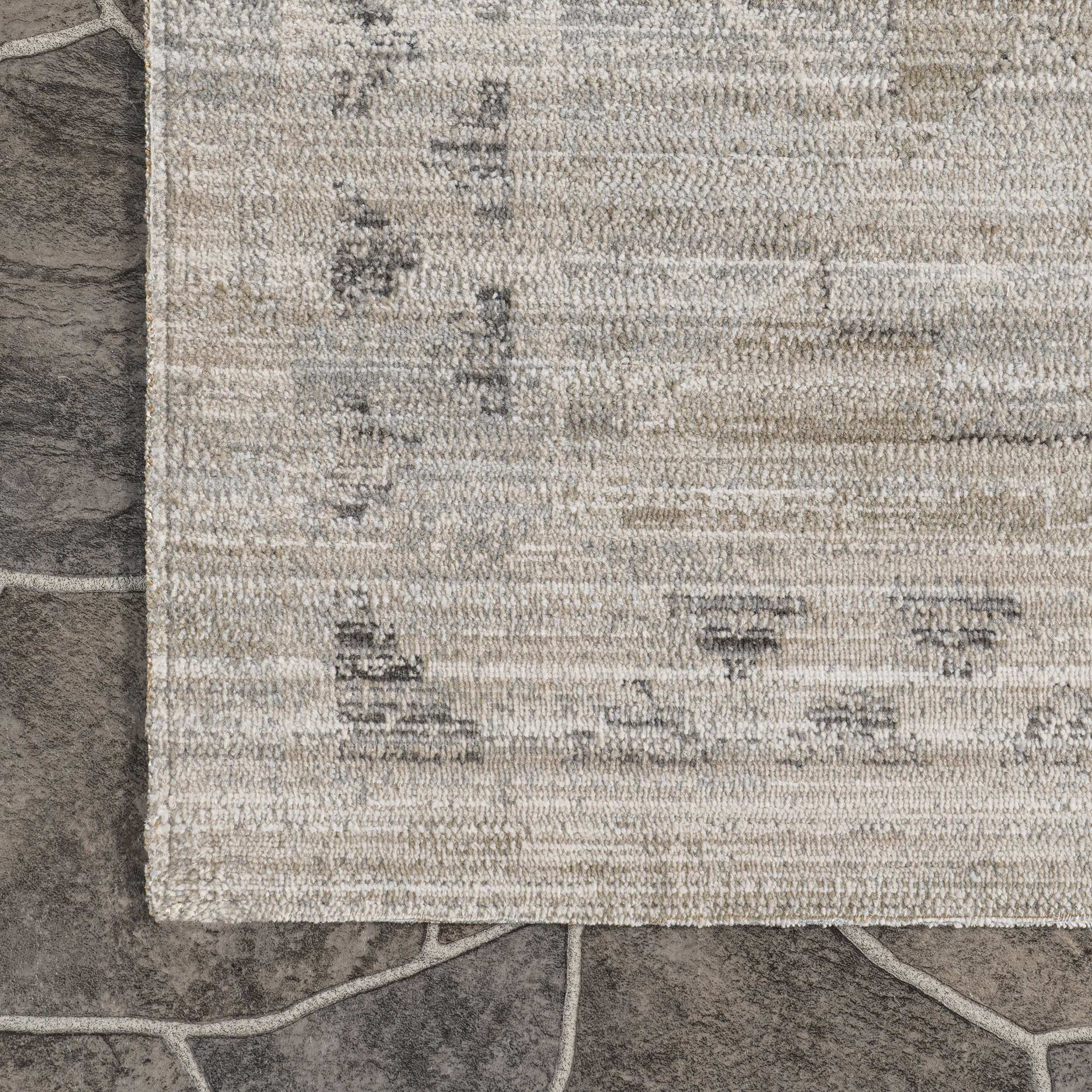 Shia Bordered Washable Indoor/Outdoor Rug | Beige