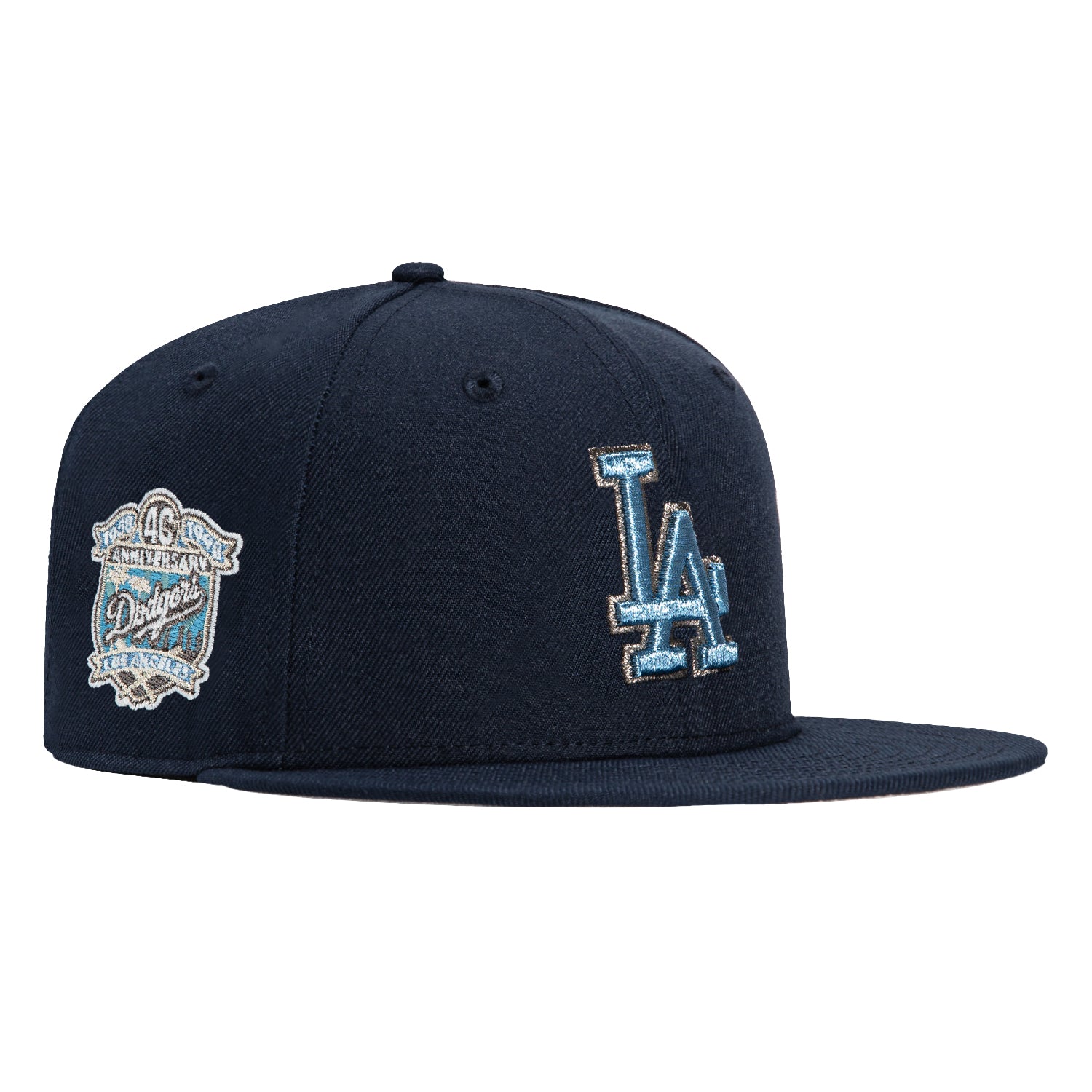 New Era 59Fifty Galaxy Pack Los Angeles Dodgers 40th Anniversary Patch Hat - Navy