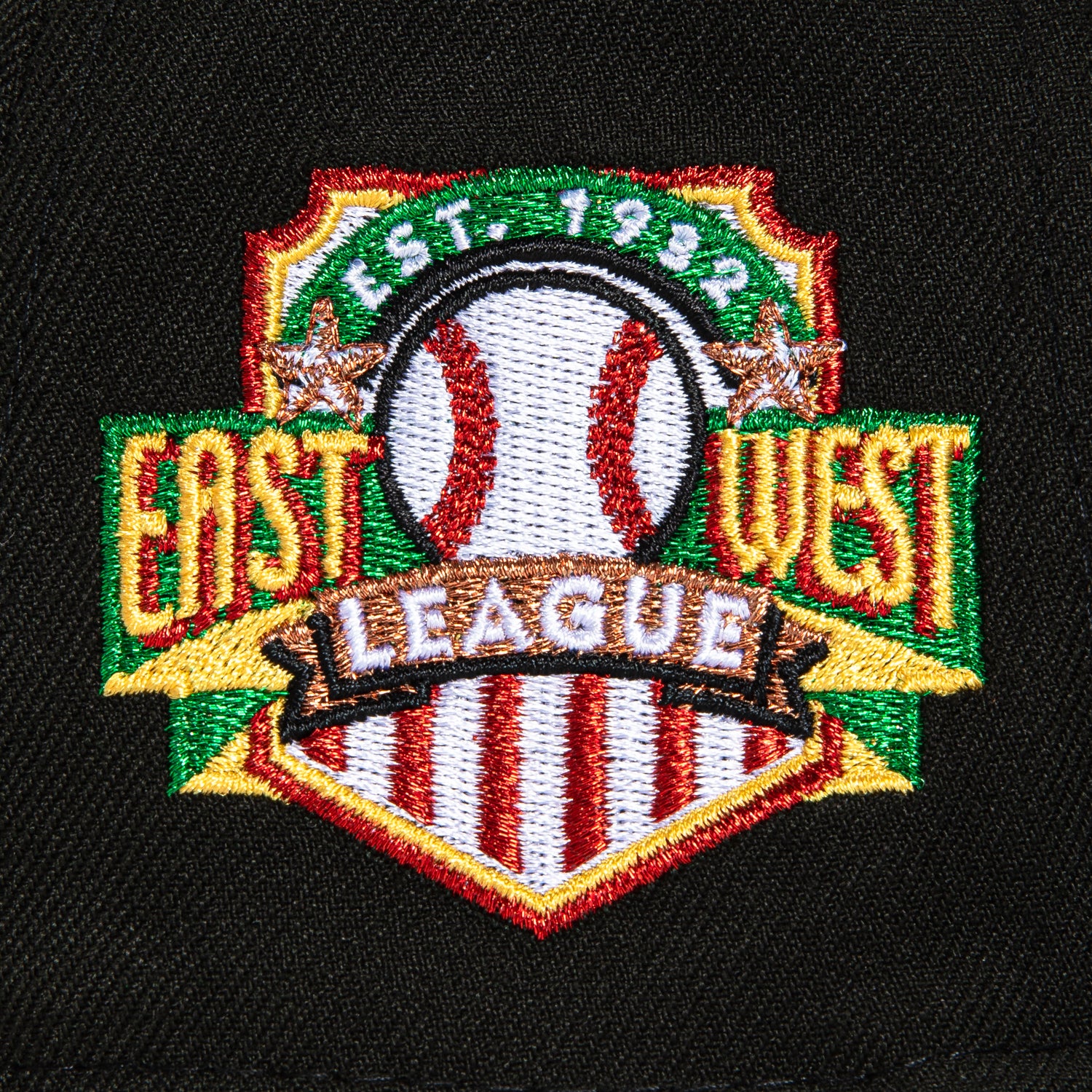 New Era 59Fifty Homestead Grays East West League Patch Hat - Black, Kelly