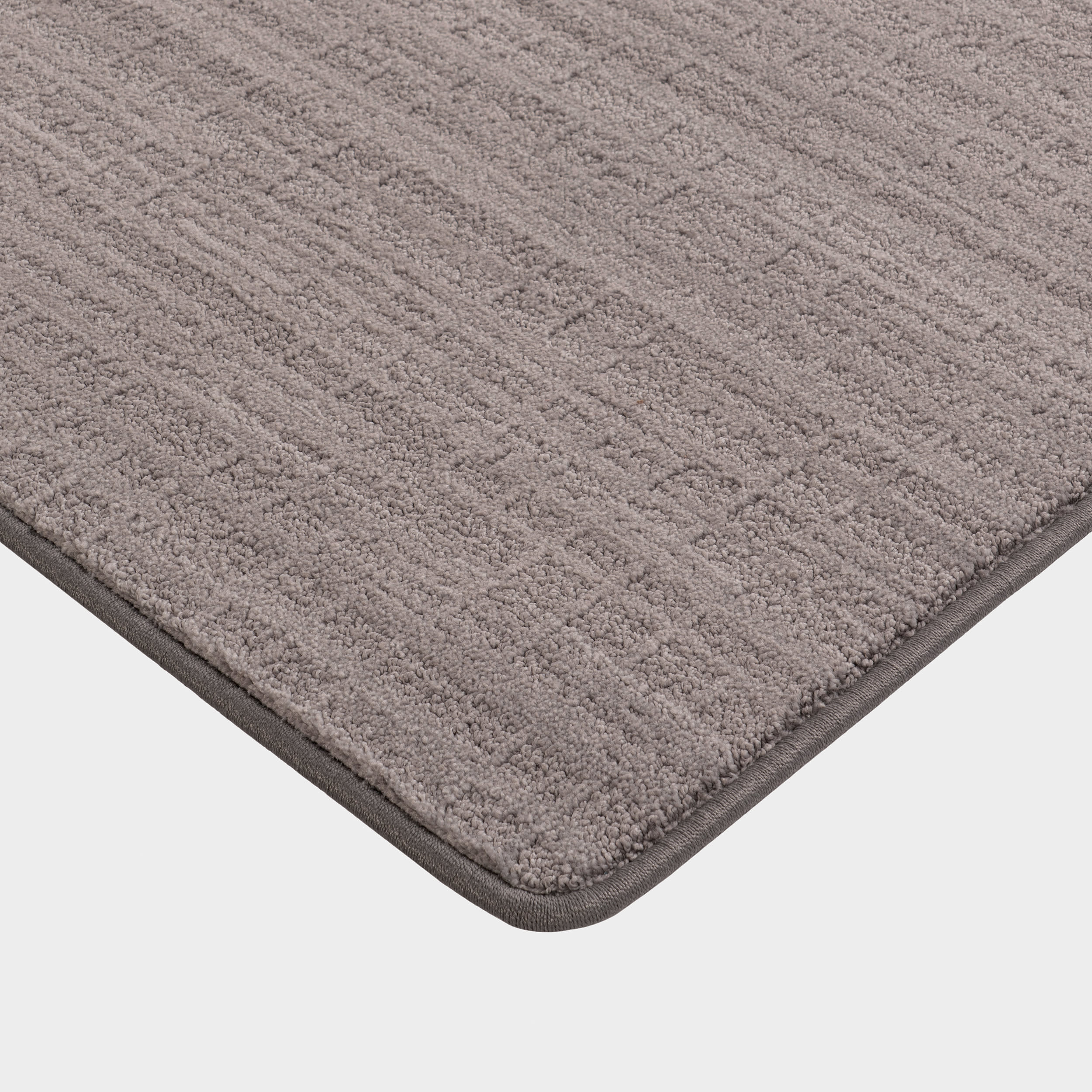 Caracara Crosshatch Custom Rug | Taupe