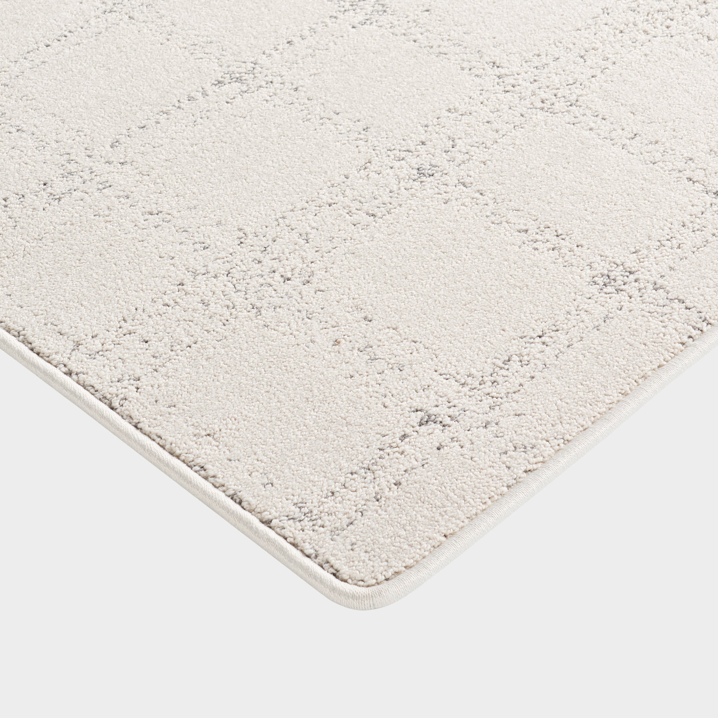 Lark Plaid Custom Rug | Off White