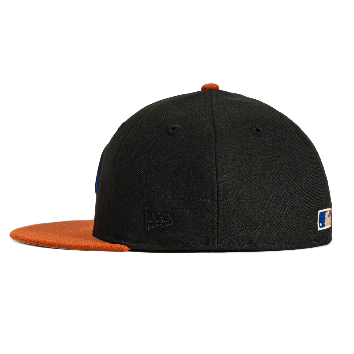 New Era 59Fifty Arizona Diamondbacks 2001 World Series Patch D Hat - Black, Burnt Orange, Royal