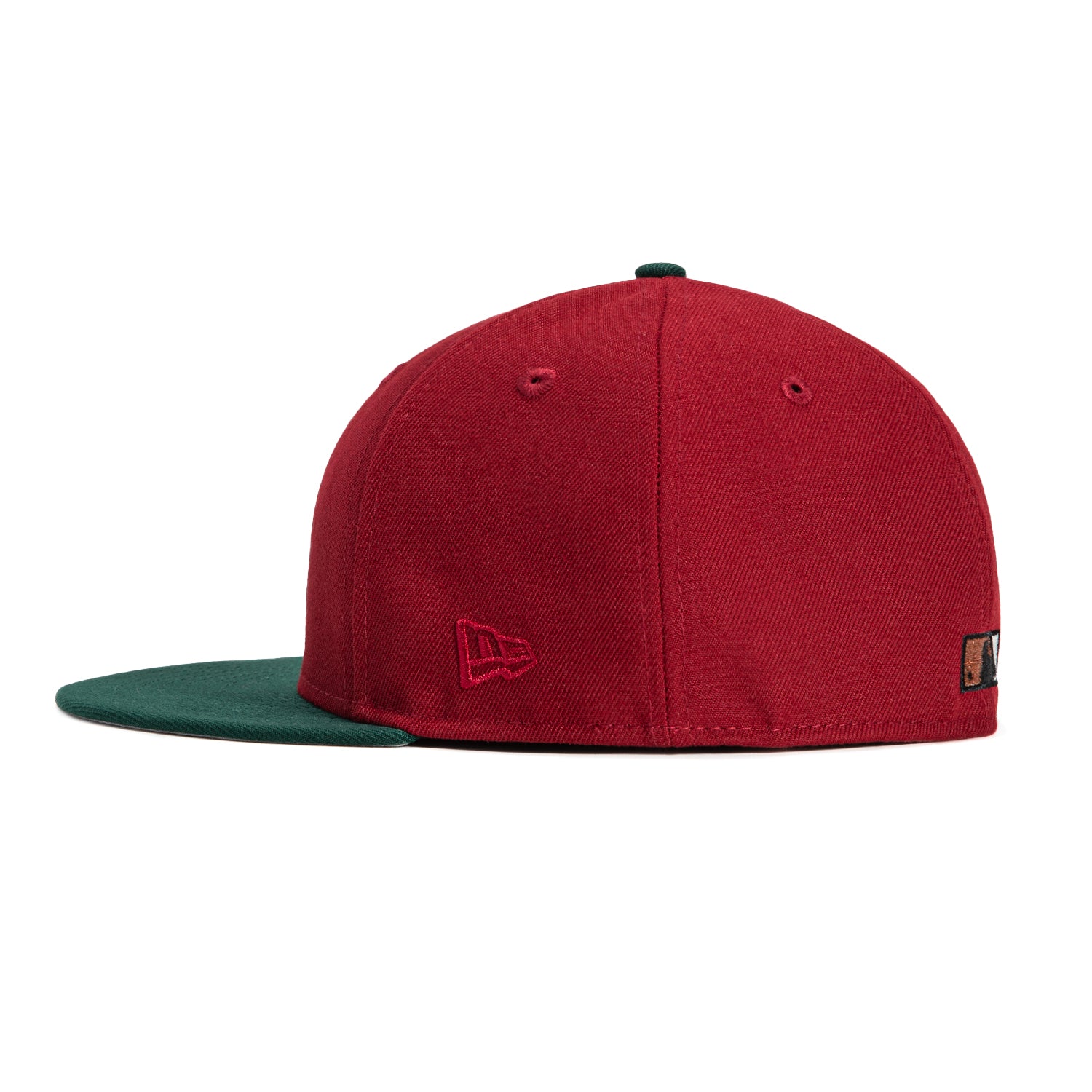 New Era 59Fifty Brick by Brick Baltimore Orioles 30th Anniversary Stadium Patch Script Hat - Cardinal, Green