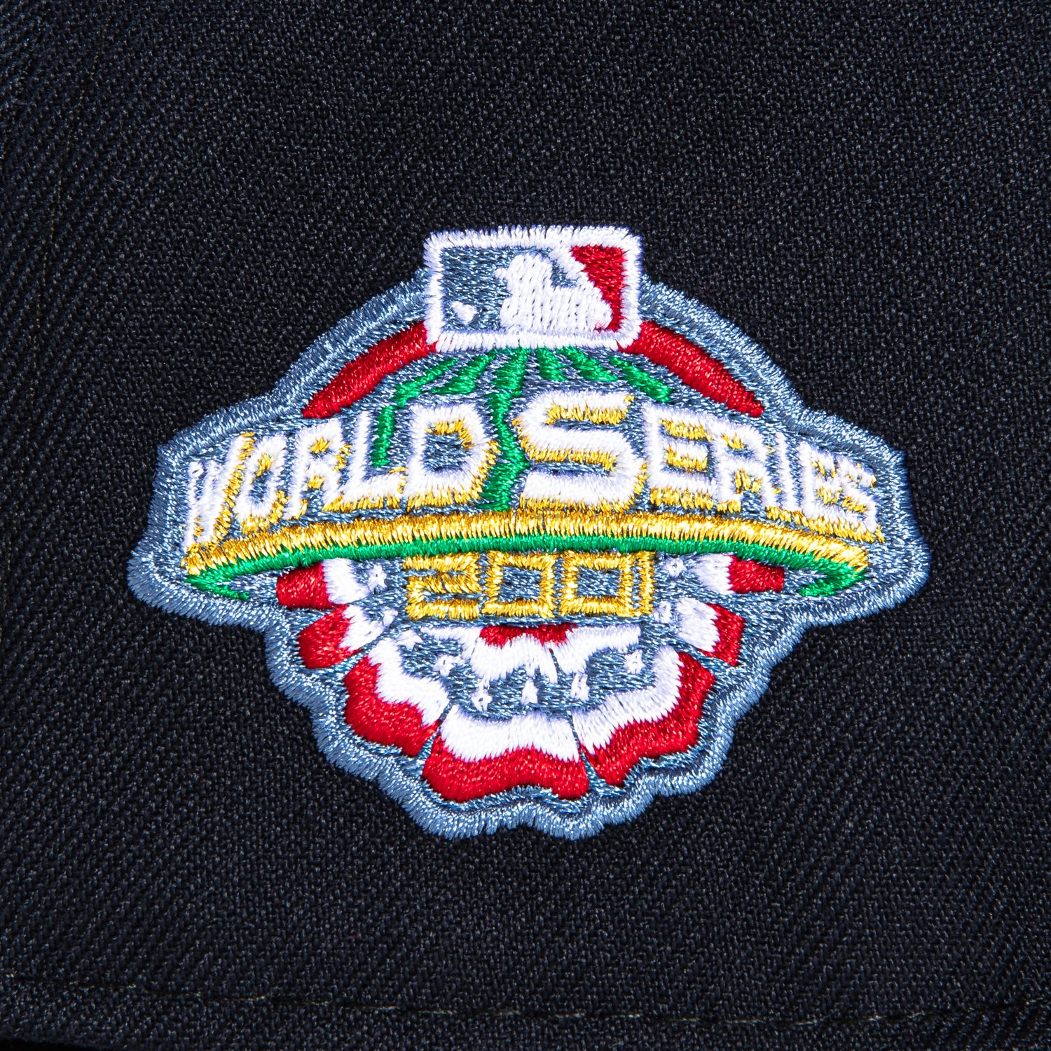 New Era 59Fifty Deep Ocean Gold Arizona Diamondbacks 2001 World Series Patch Upside Down Hat - Navy, Gold