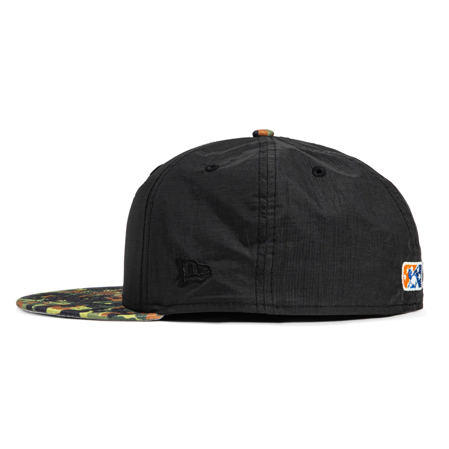 New Era 59Fifty Outdoors Tucson Sidewinders 25th Anniversary Patch Logo Hat - Black, Camo