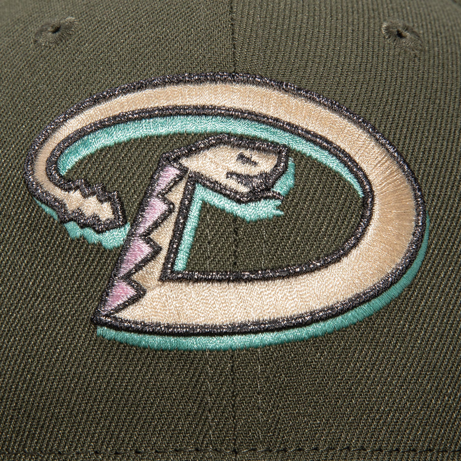 New Era 59Fifty Arizona Diamondbacks Inaugural Patch D Hat - Olive, Tan