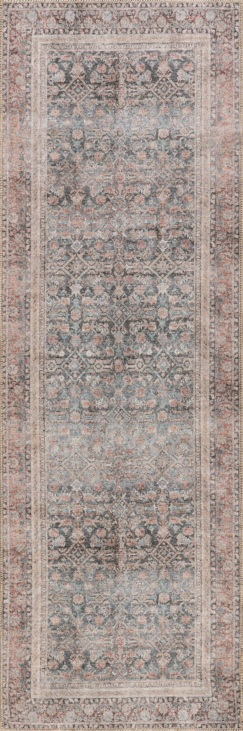 Artemis Vintage Medallion Rug | Blue