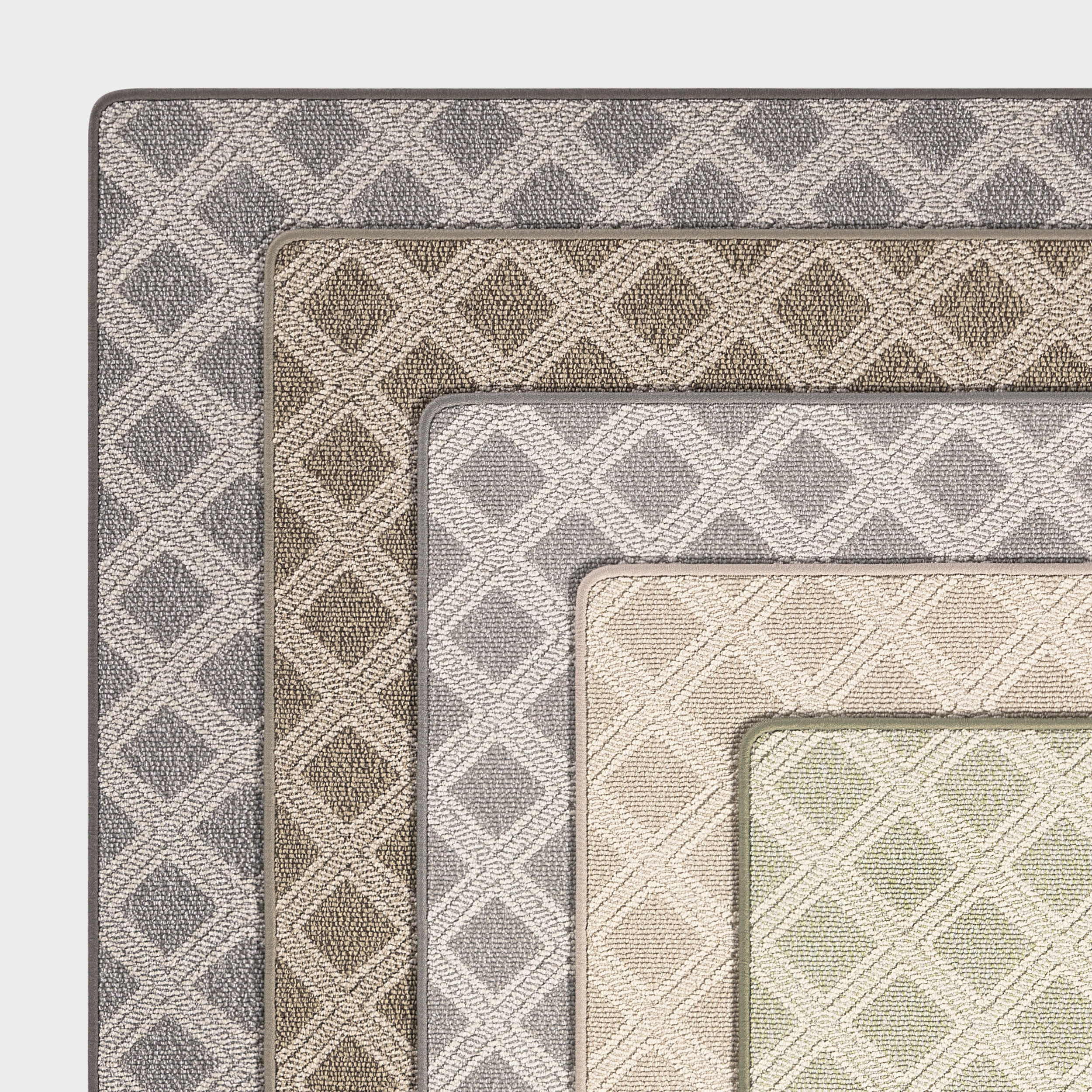 Swift Trellis Custom Sample Rug | Dark Grey