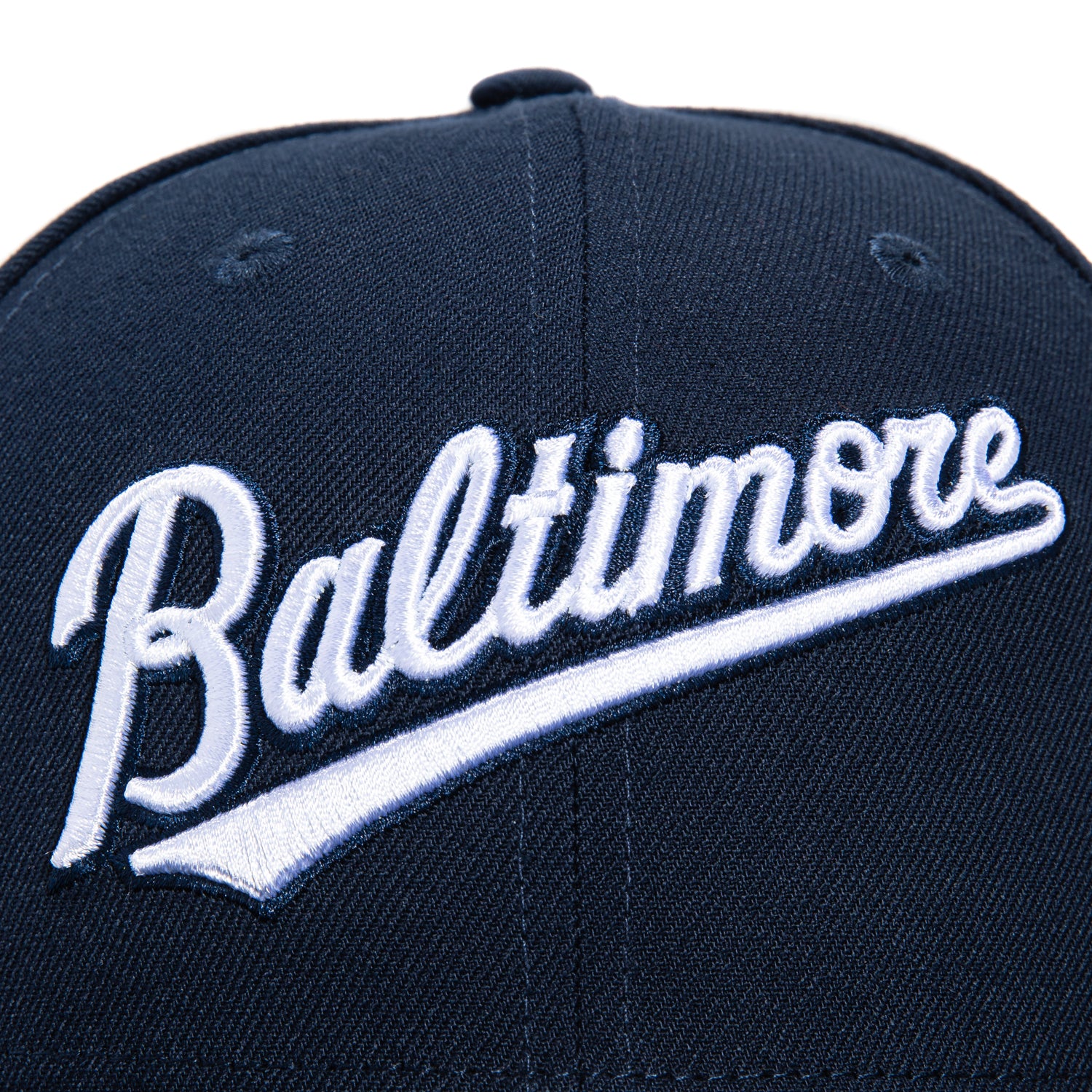 New Era 59Fifty Baltimore Orioles Alternate Logo Patch Script Hat - Navy