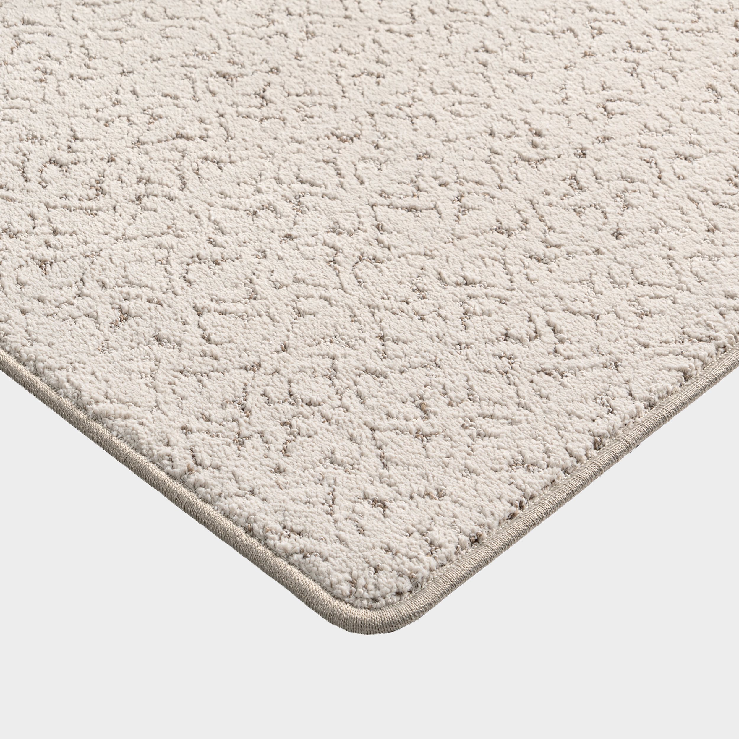 Ani Distressed Brocade Custom Sample Rug | Beige