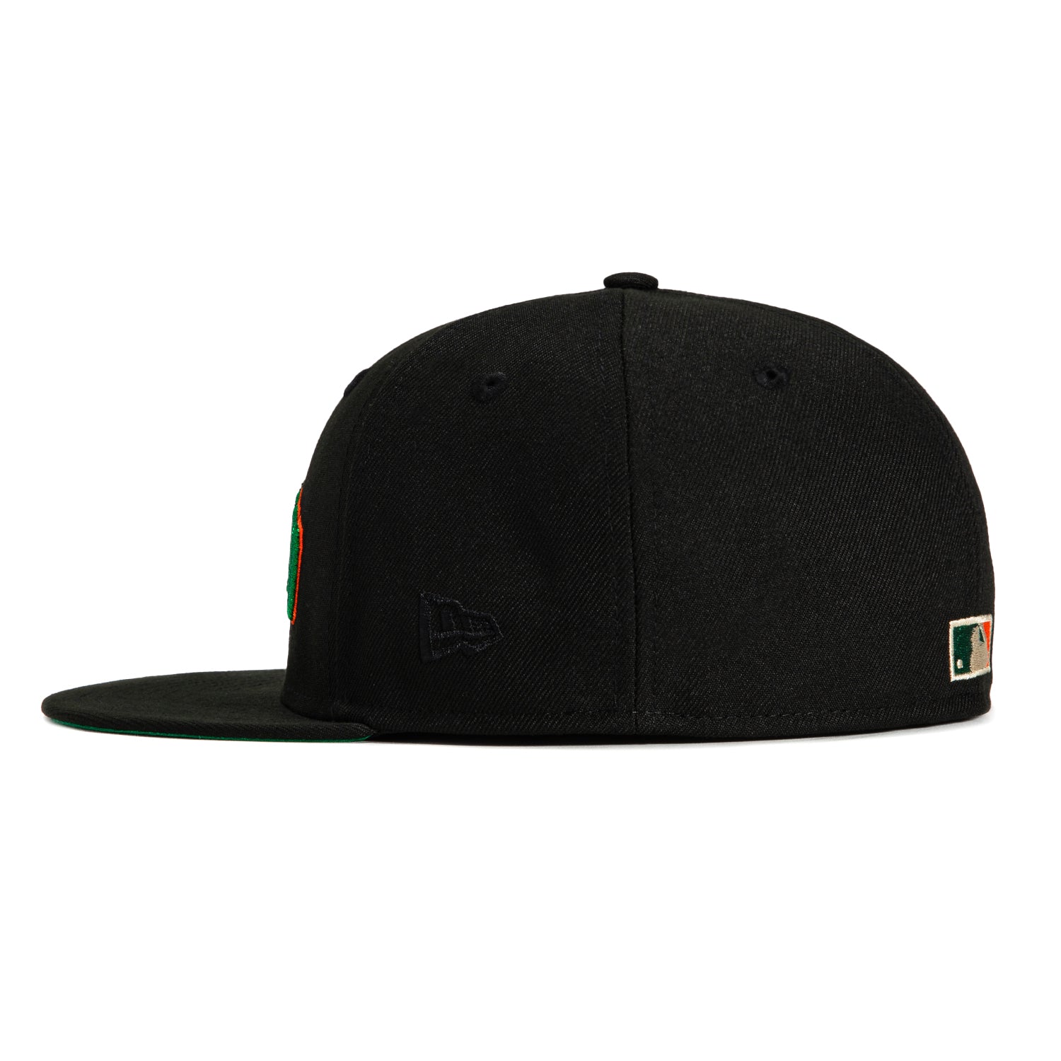 New Era 59Fifty San Francisco Giants Tell It Goodbye Patch Word Hat - Black, Green, Orange