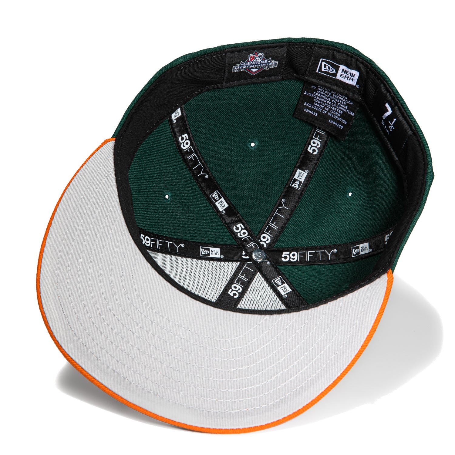 New Era 59Fifty Northwest Arkansas Naturals State Patch Hat - Green, Burnt Orange