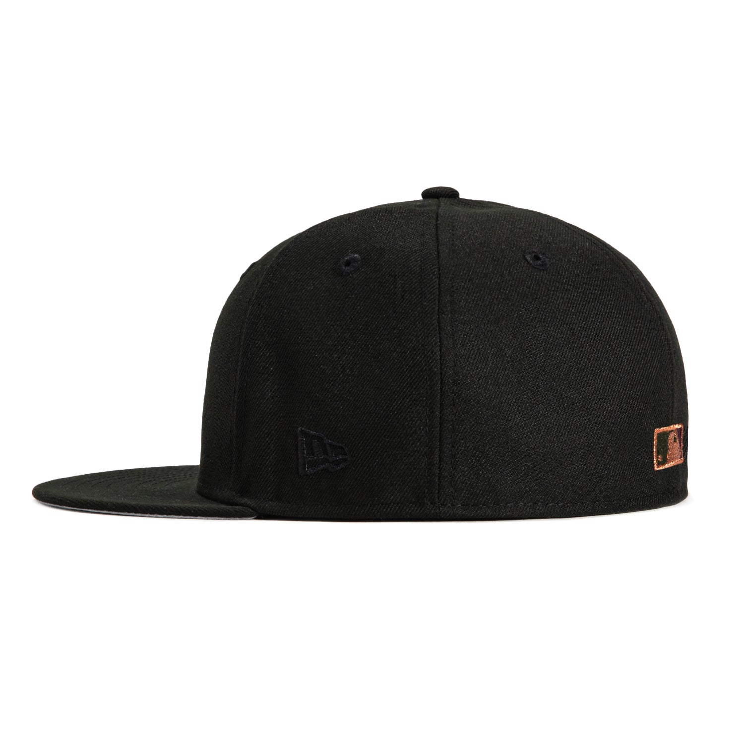 New Era 59Fifty Seattle Mariners 25th Anniversary Patch Hat - Black, Olive, Maroon, Metallic Copper