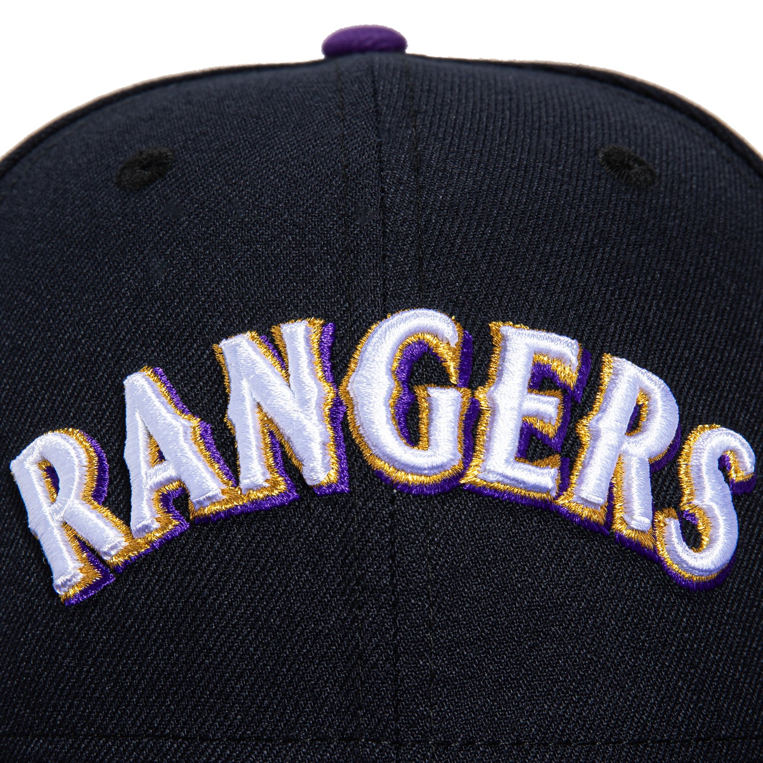 New Era 59Fifty Texas Rangers 40th Anniversary Hat - Navy, Purple