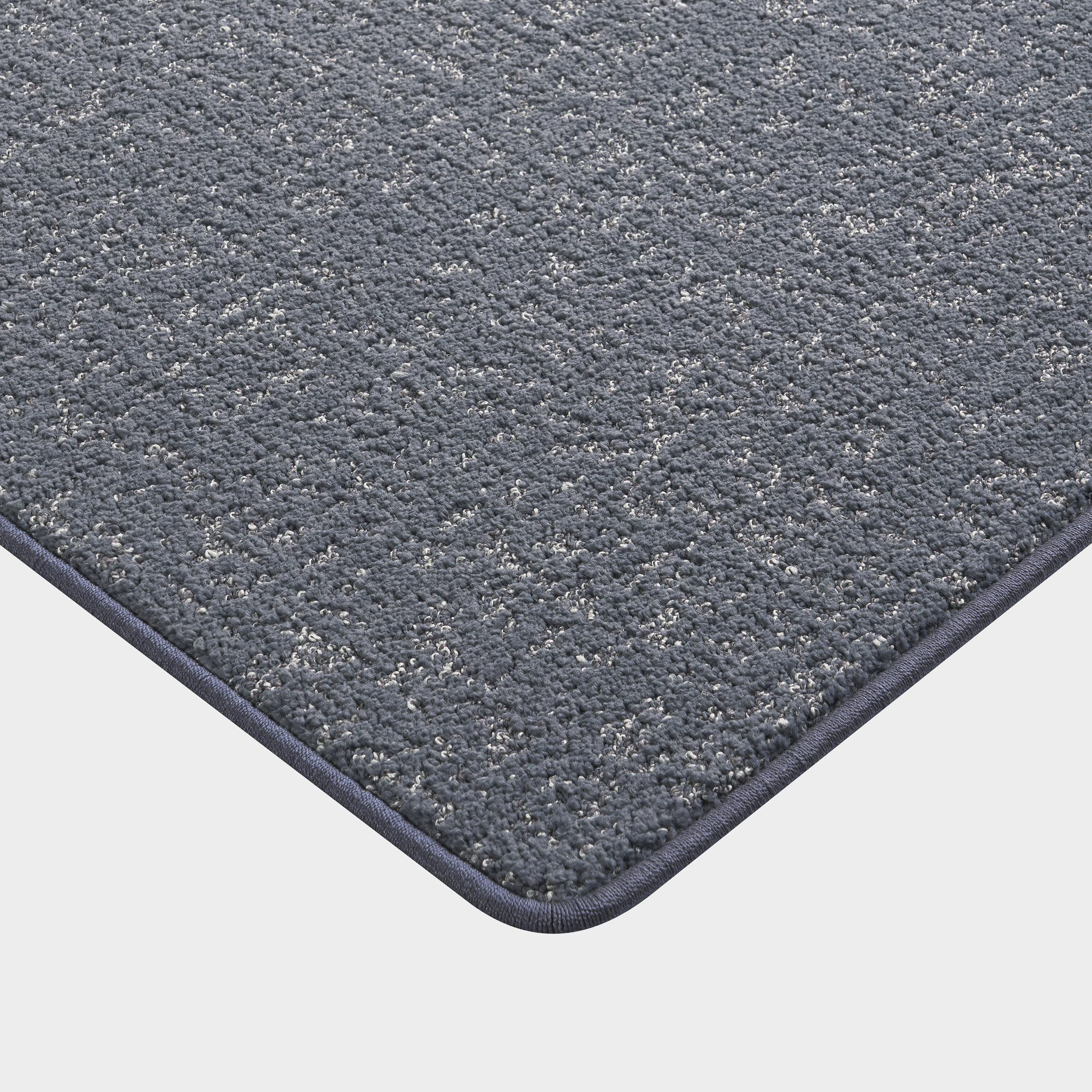 Kingbird Mottled Custom Sample Rug | Navy