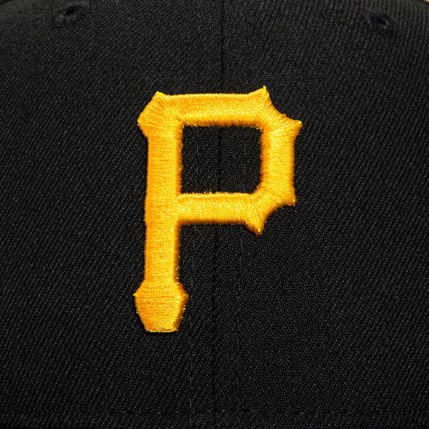 New Era 9fifty MLB Basic Pittsburgh Pirates Snapback Game Hat - Black