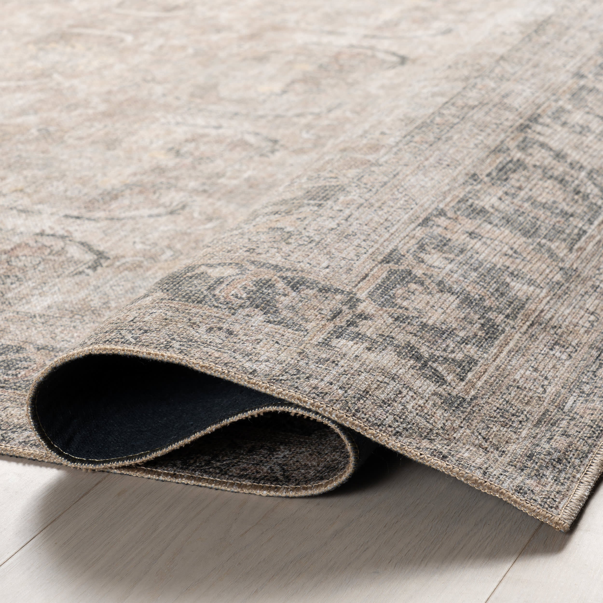 Red Bank Antiqued Jute-Blend Rug | Brown