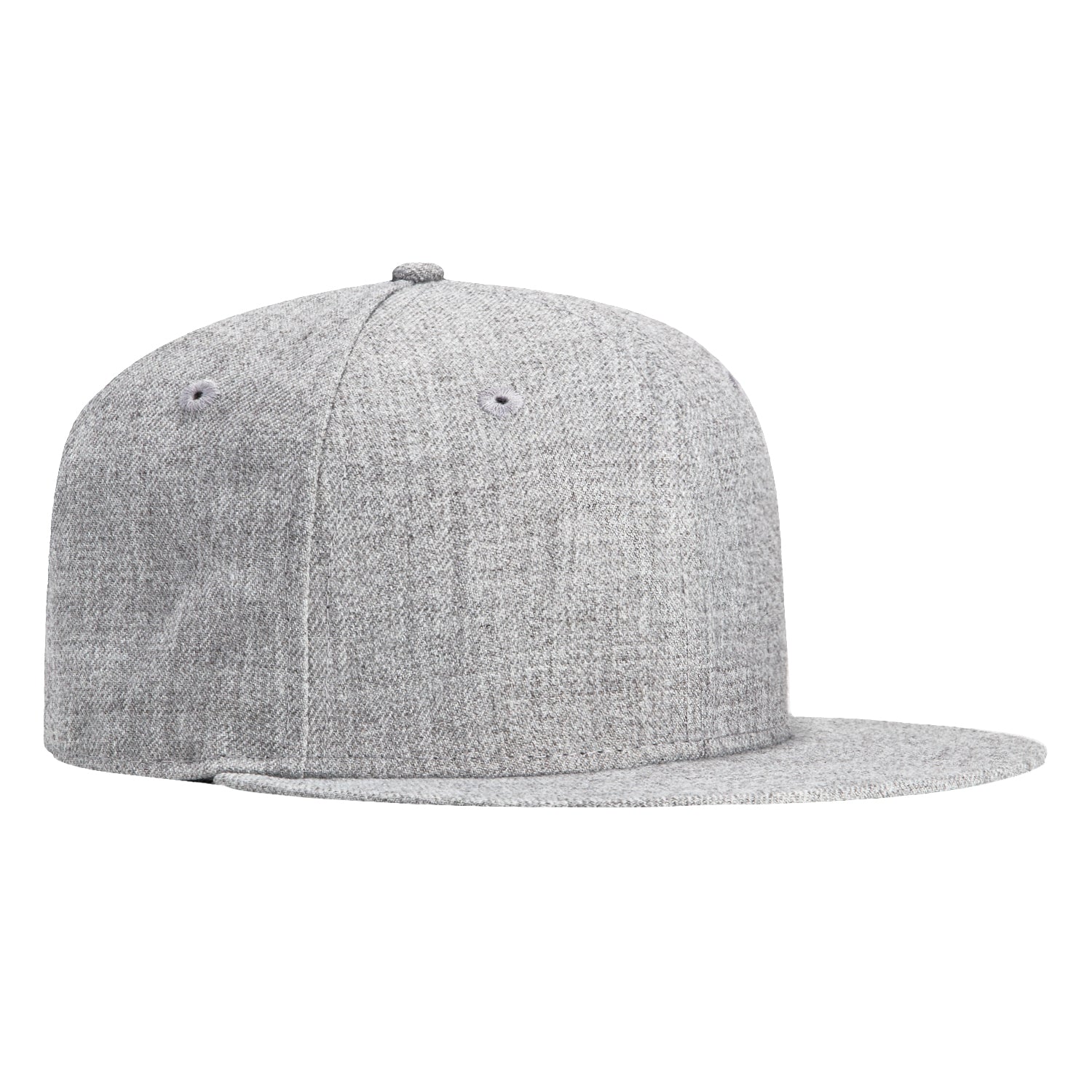 New Era 59Fifty Blank Fitted Hat - Heather Gray