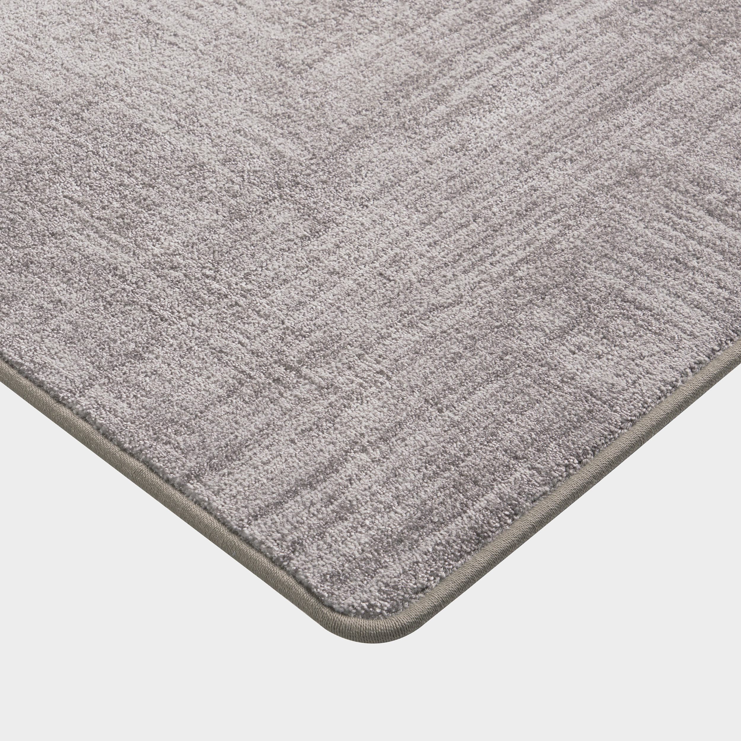 Finch Crosshatch Custom Rug | Dark Grey