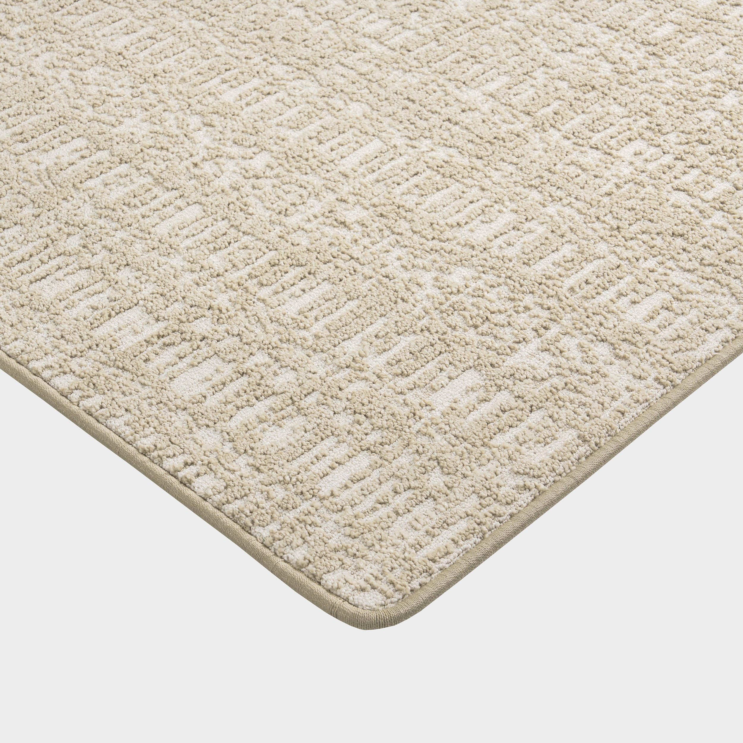 Tanager Distressed Custom Rug | Tan