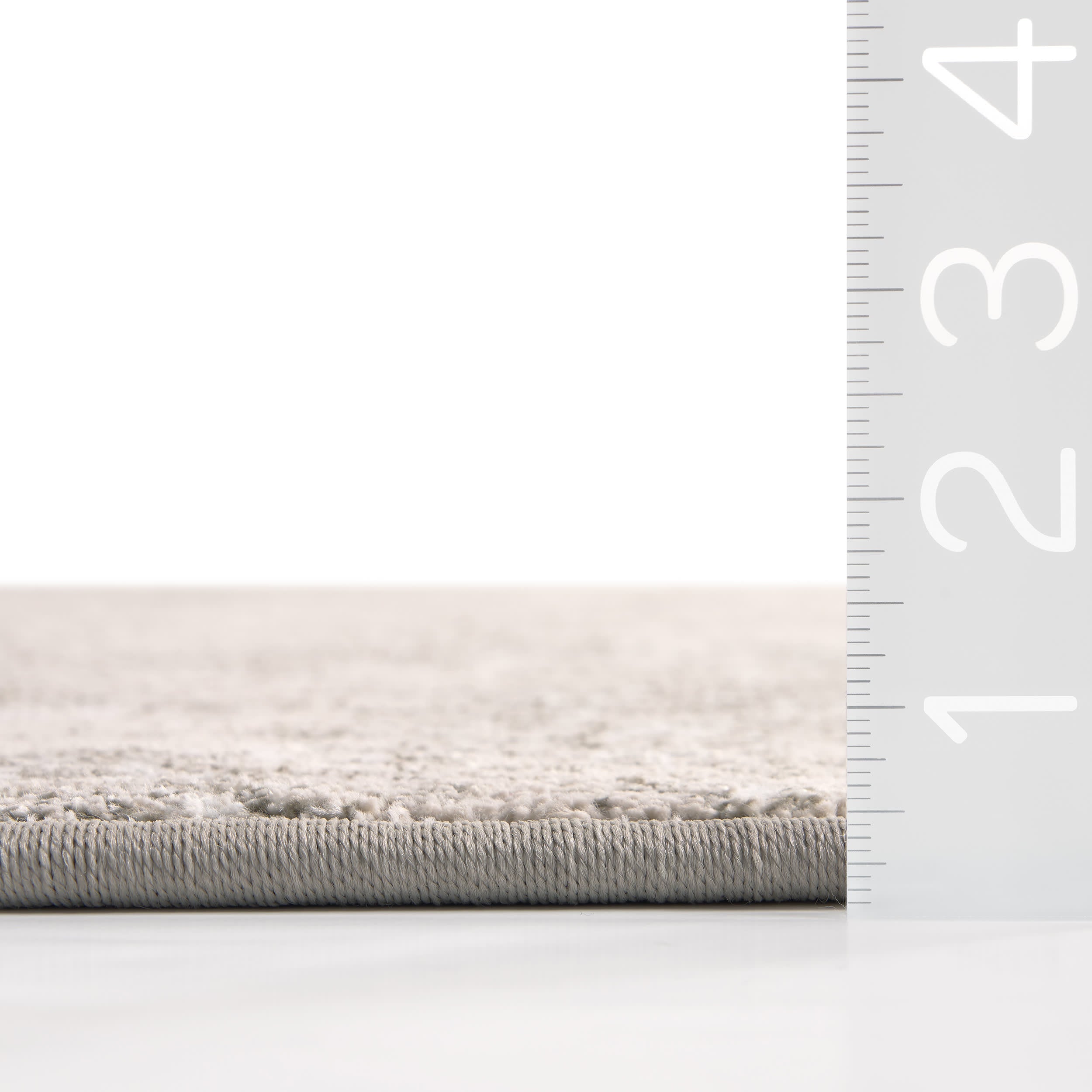 Pipit Mottled Custom Sample Rug | Beige Grey