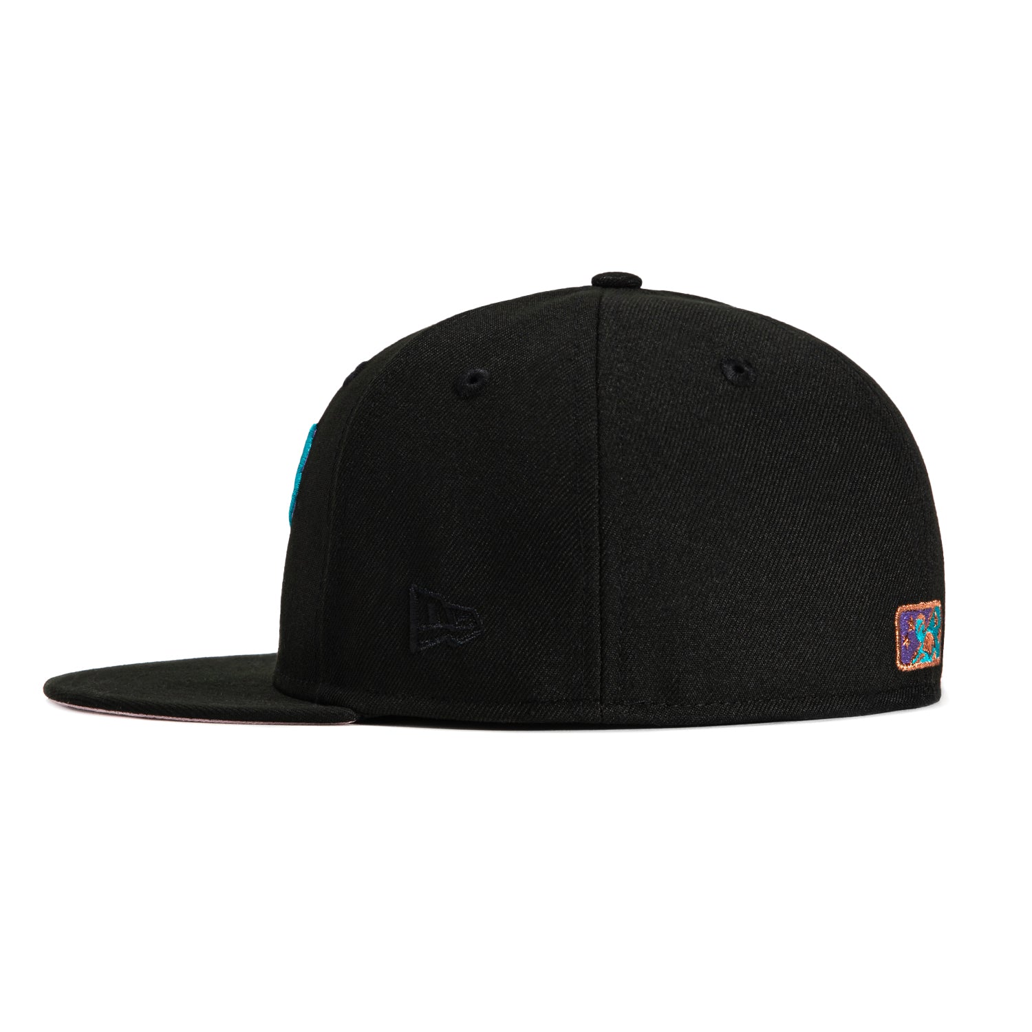 New Era 59Fifty Reno Aces 25th Anniversary Patch Hat - Black, Teal, Purple