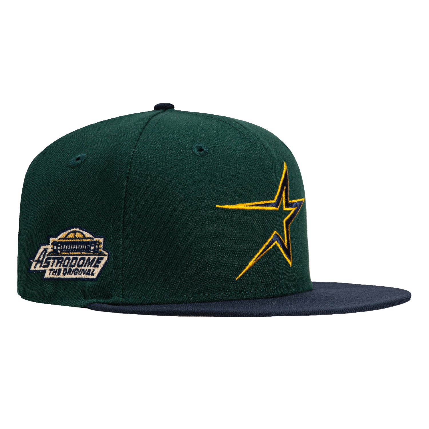 New Era 59Fifty Houston Astros 30th Anniversary Stadium Patch Hat - Green, Navy, Gold