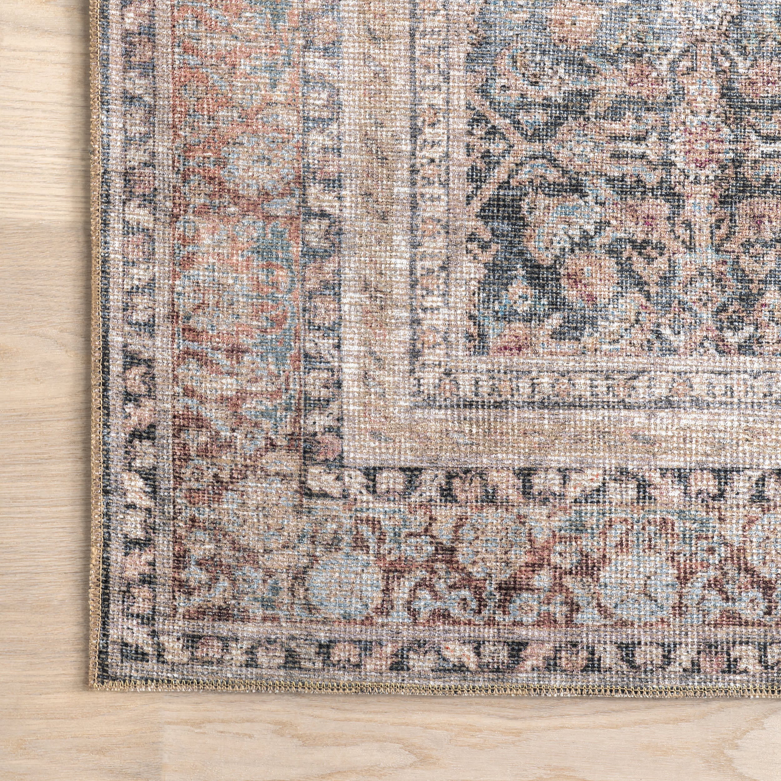 Artemis Vintage Medallion Rug | Blue