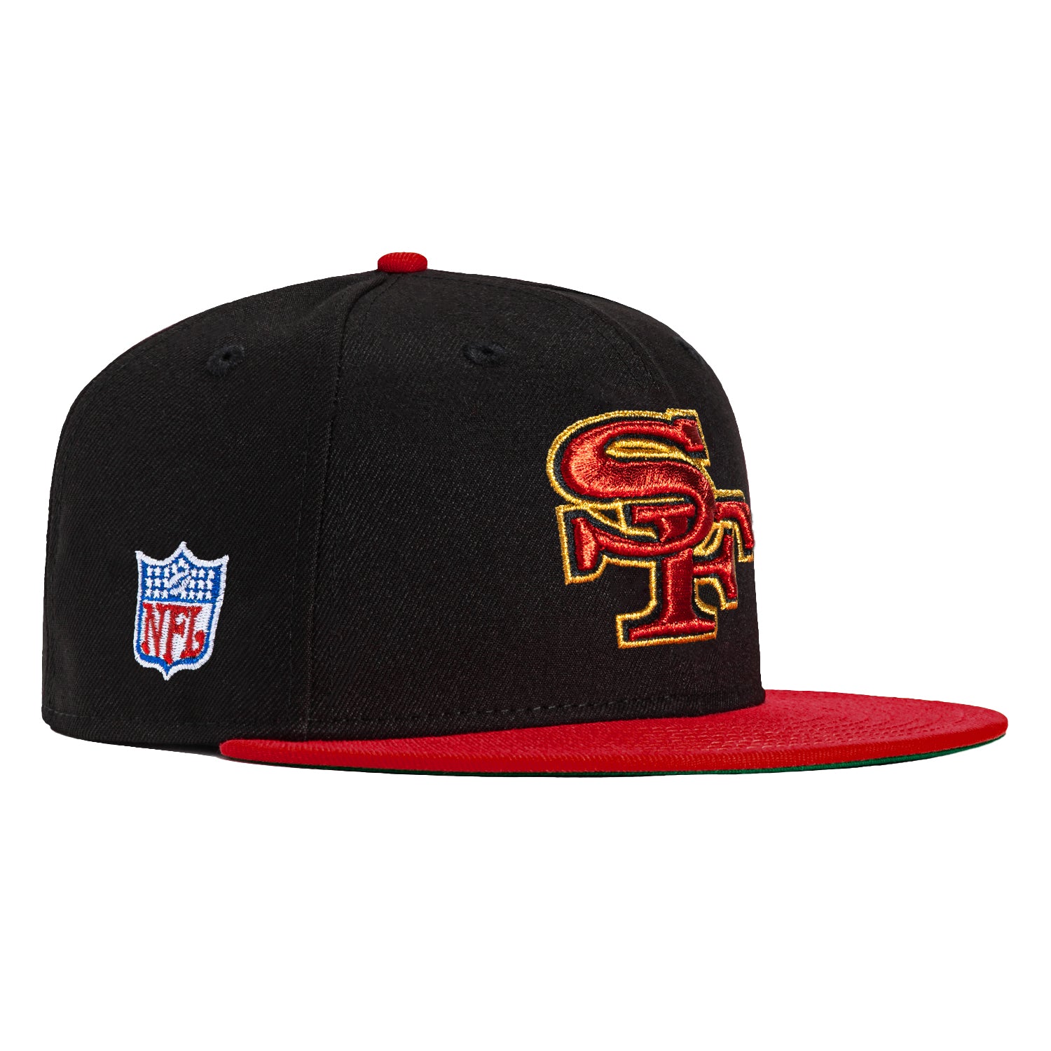 New Era 59Fifty San Francisco 49ers City Original Hat - Black, Red