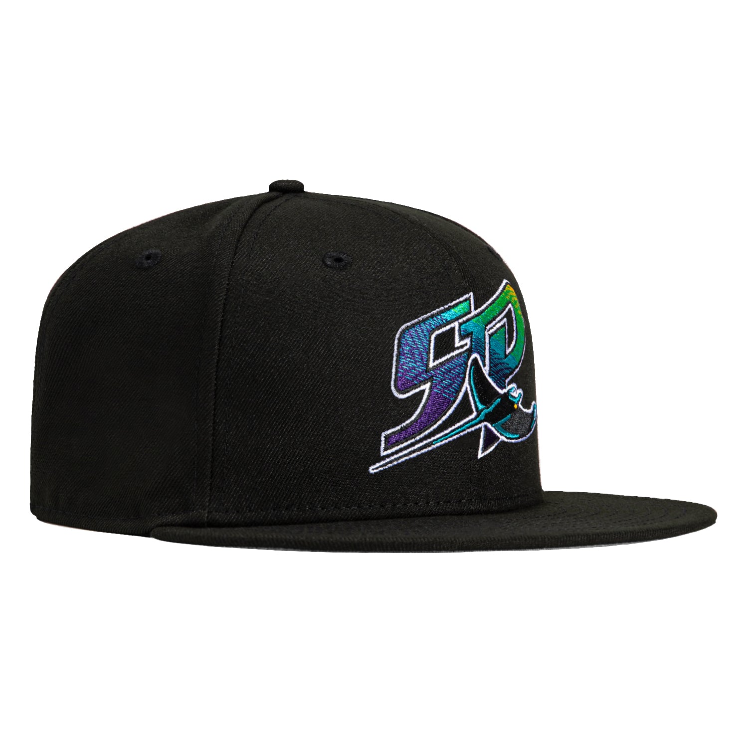 New Era 59Fifty St. Petersburg Devil Rays Hat - Black