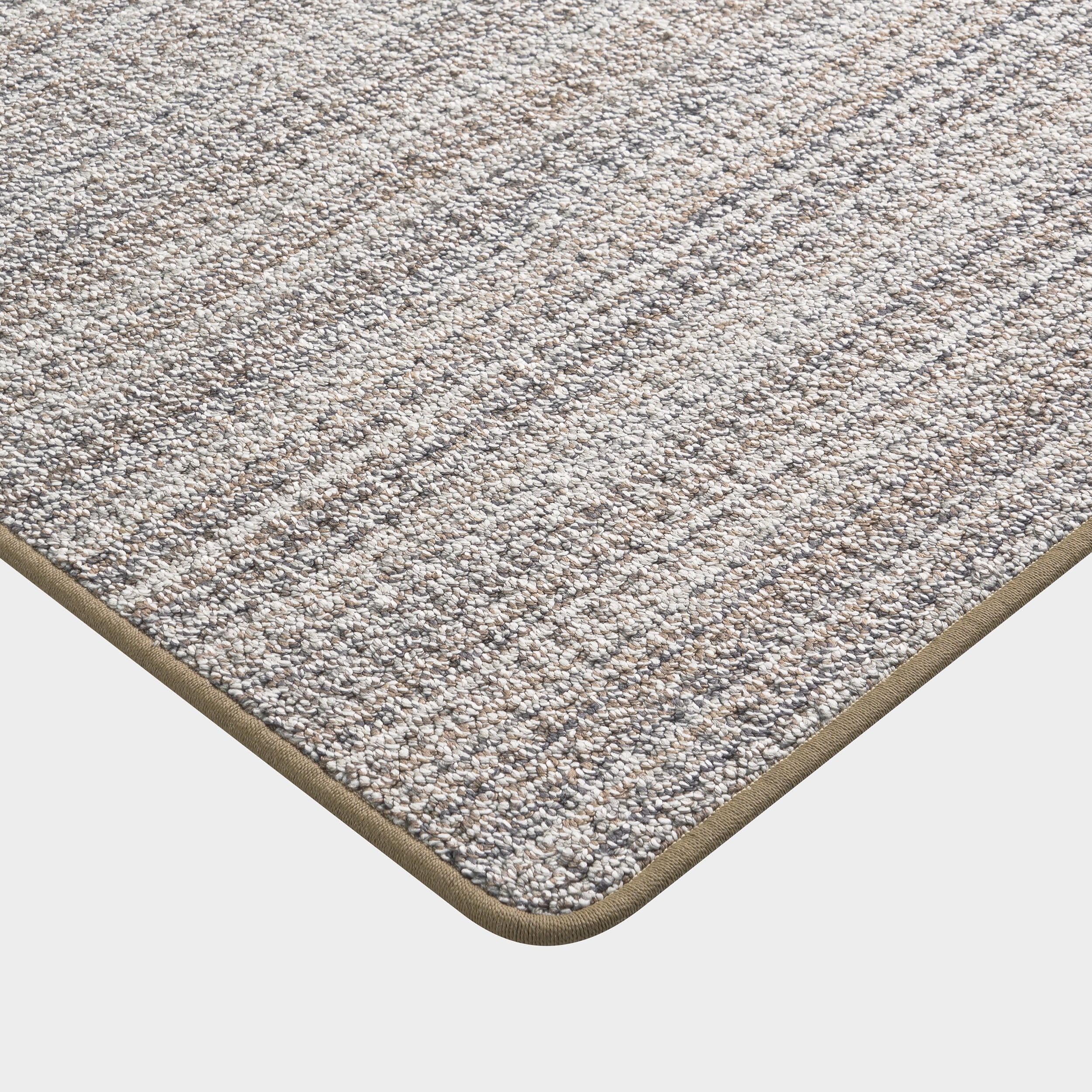 Meadowlark Looped Custom Rug | Grey Multicolor