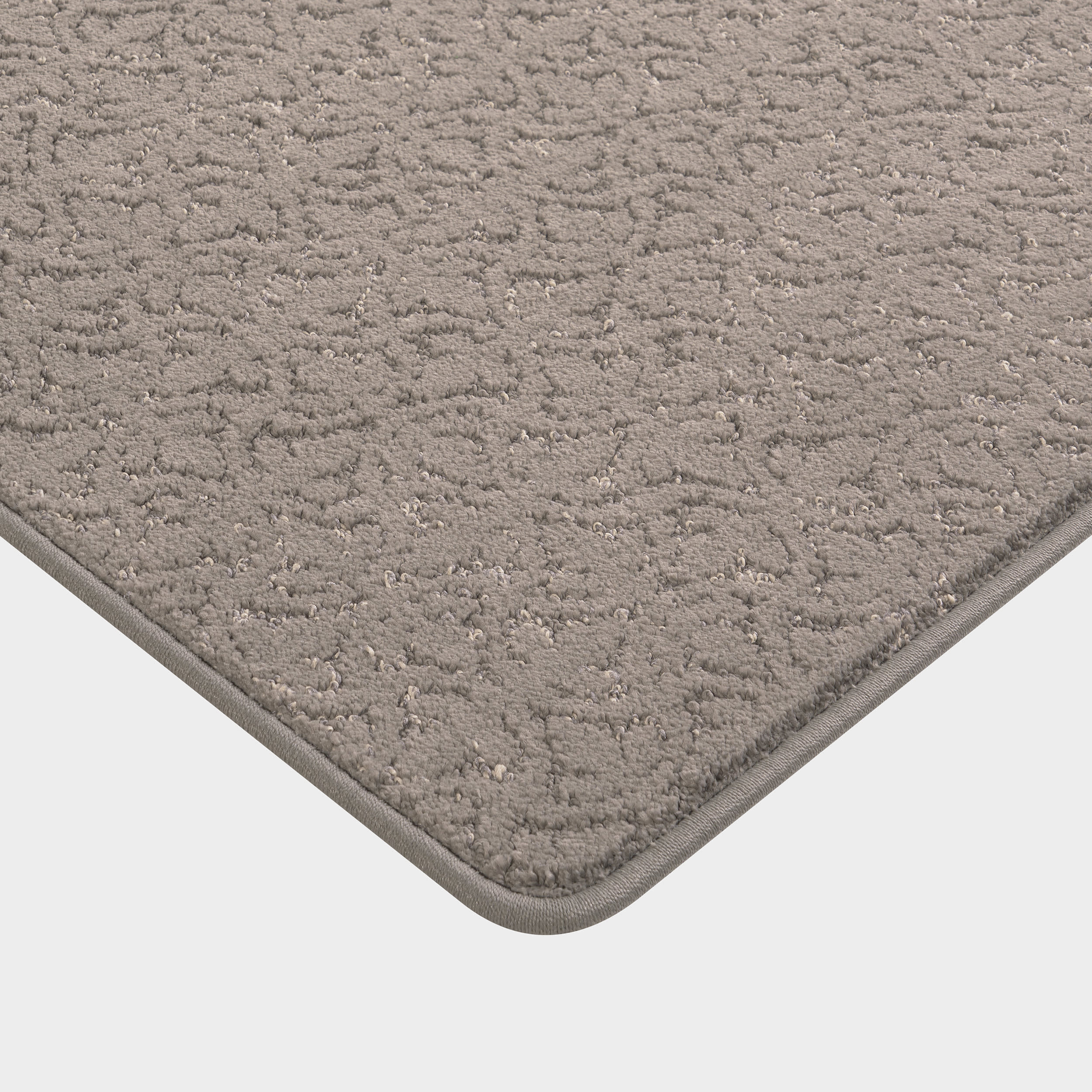 Ani Distressed Brocade Custom Rug | Grey