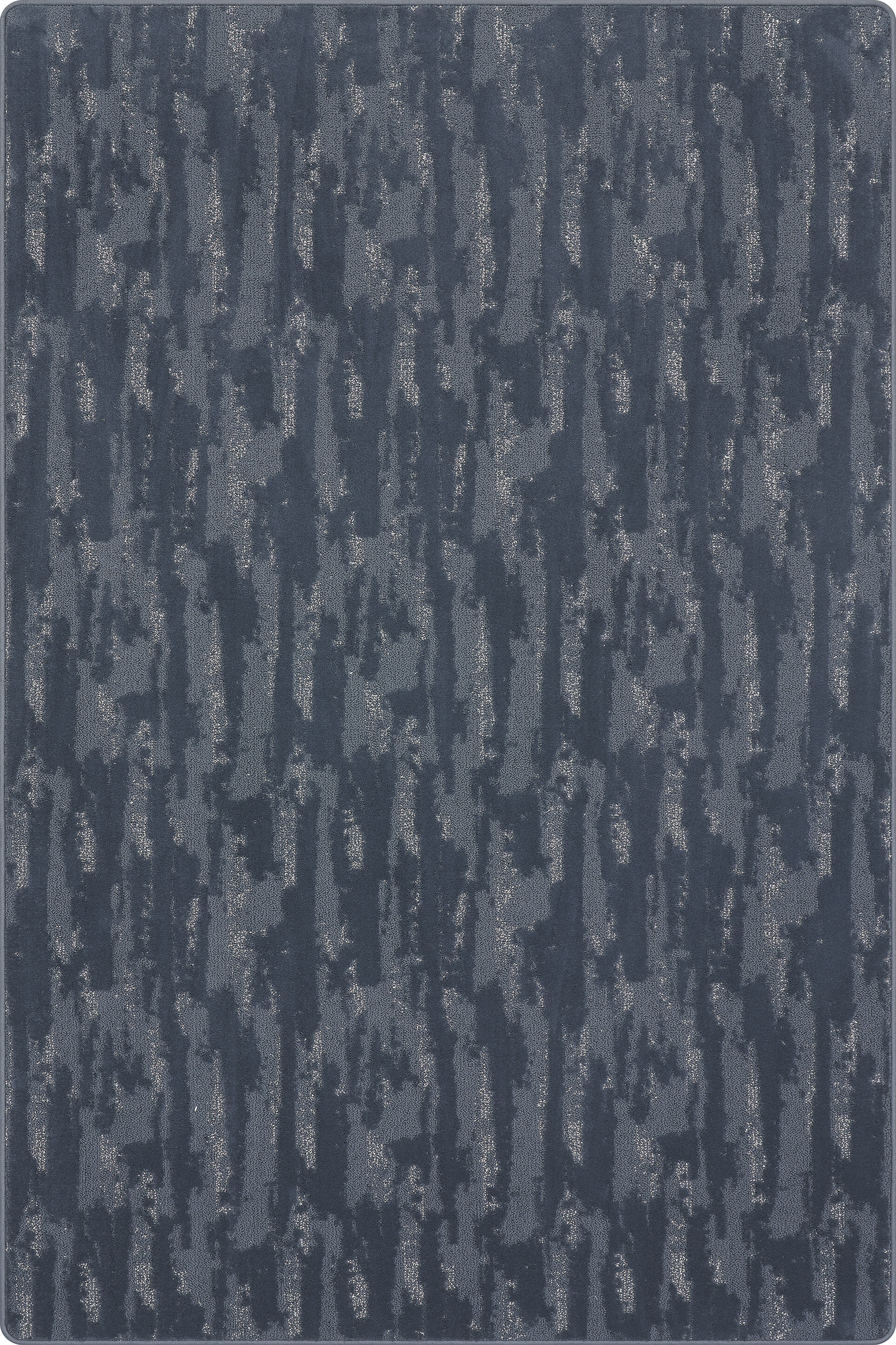 Dovekie Mottled Custom Sample Rug | Navy