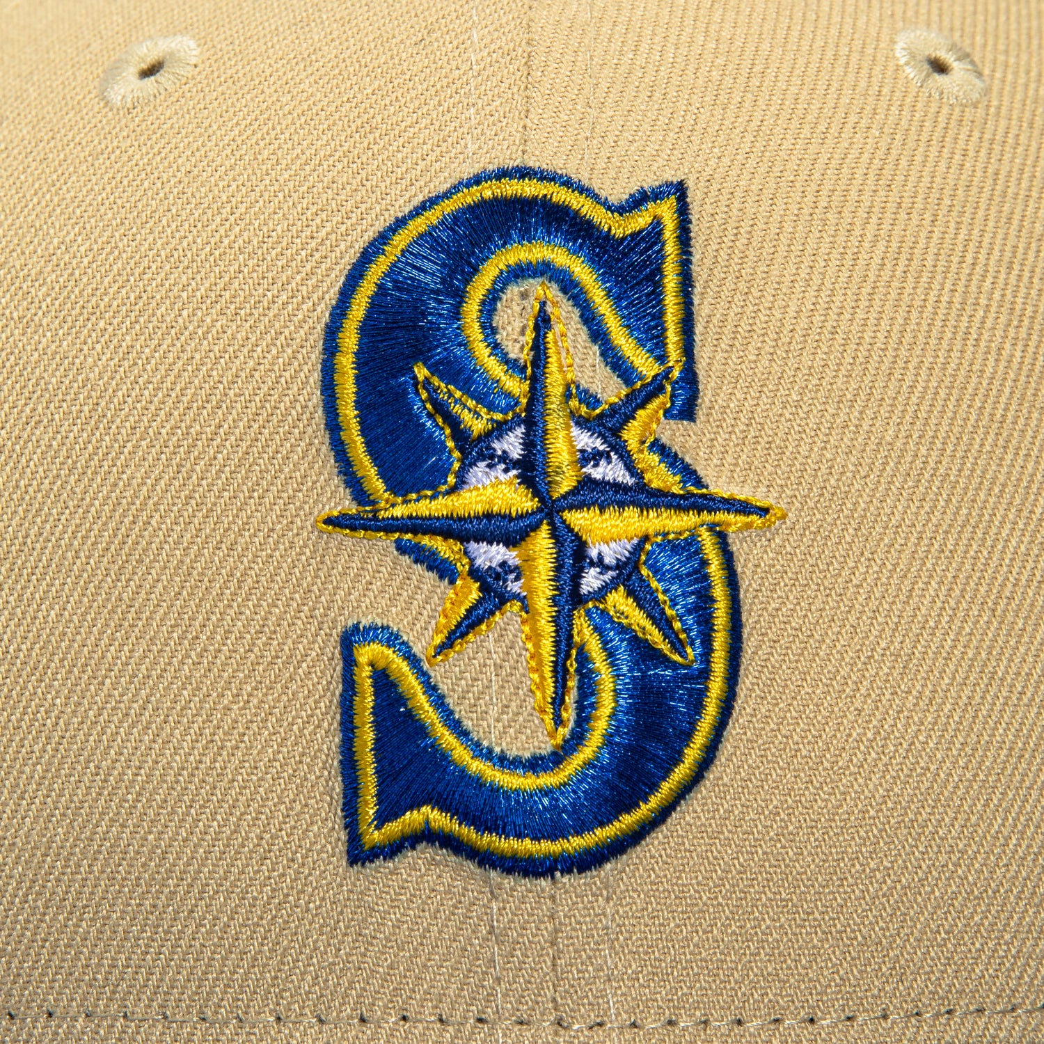 New Era 59Fifty Seattle Mariners 2023 All Star Game Patch Hat - Tan, Royal